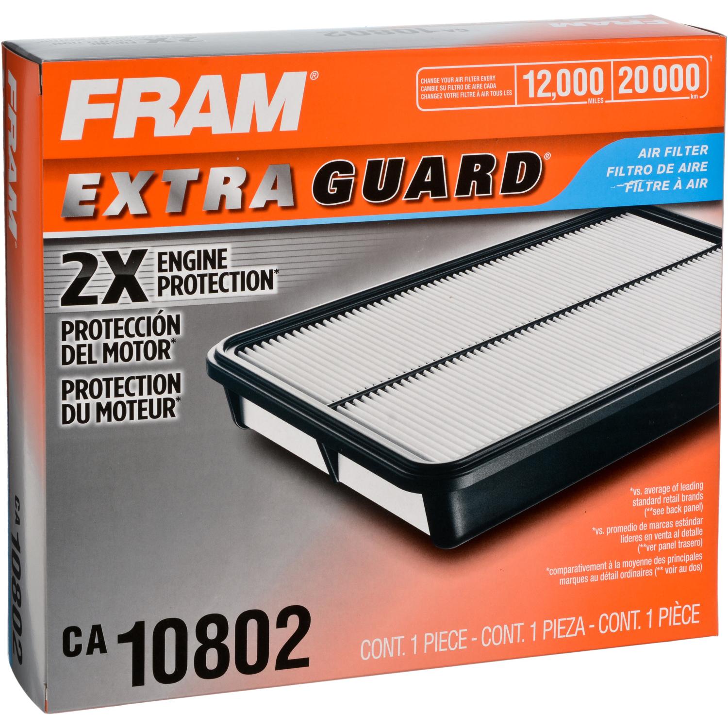 Fram CA10802 - Air Filter Fram CA10802 Air Filter product image 4 of 4