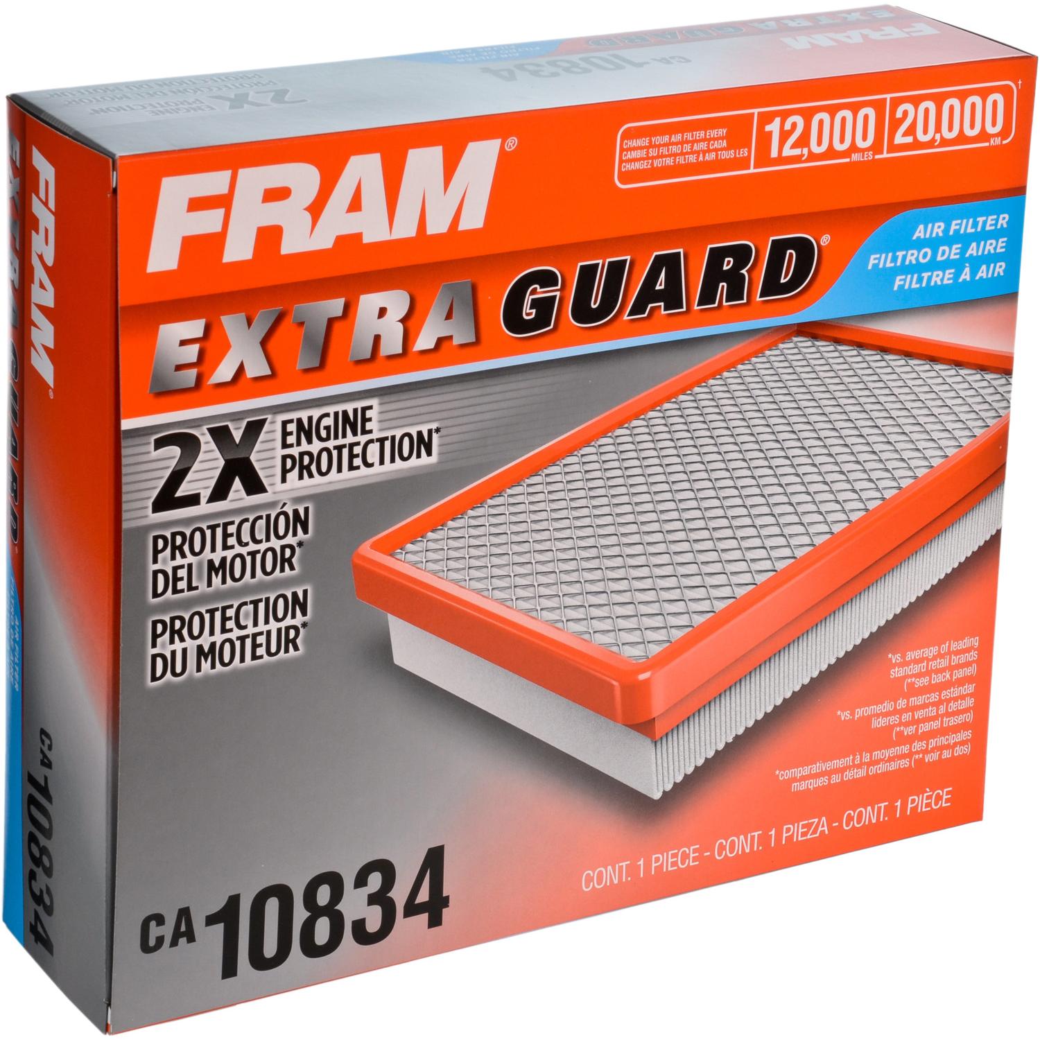 Fram CA10834 Air Filter product image 2 of 4