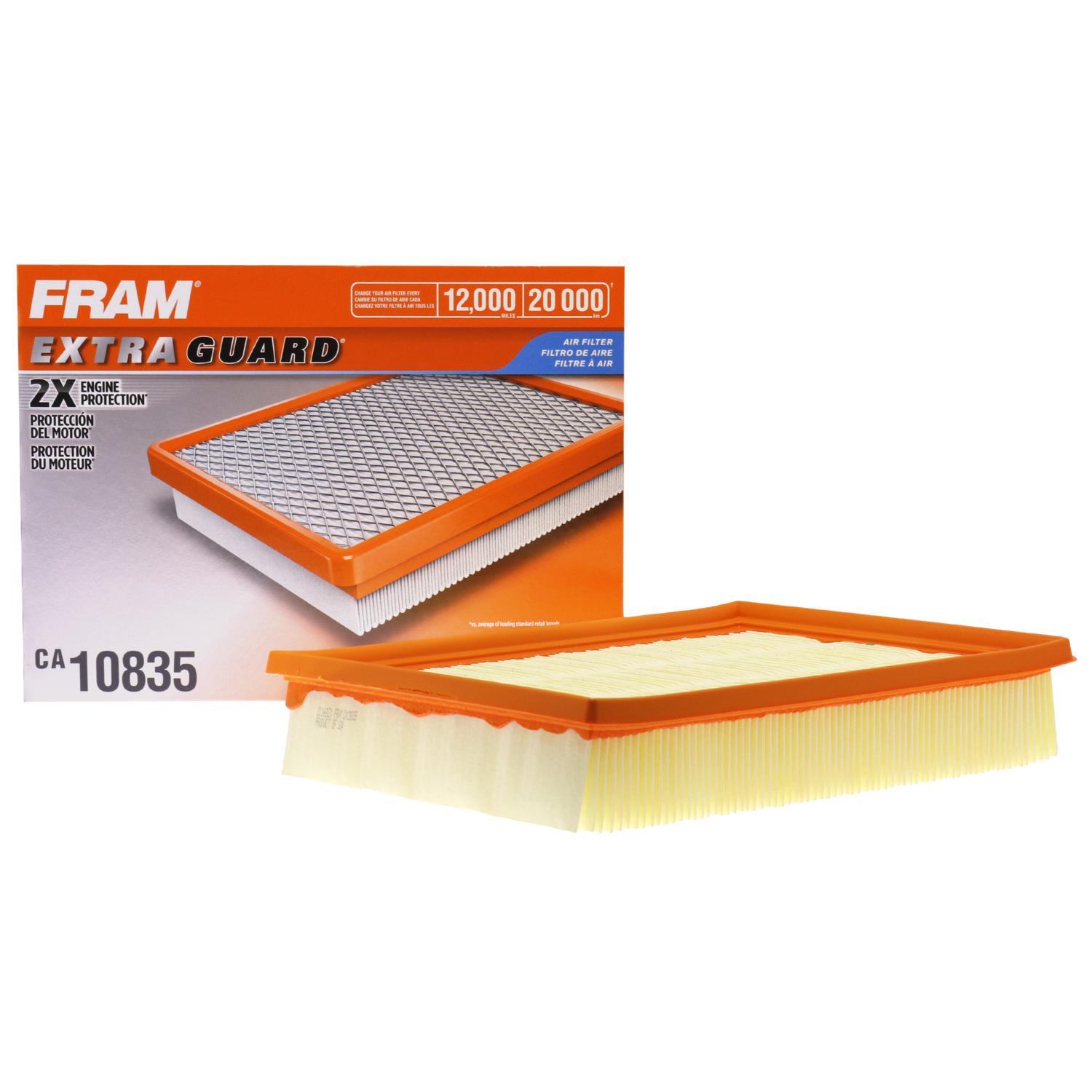 Fram CA10835 - Air Filter Fram CA10835 Air Filter product image 2 of 6