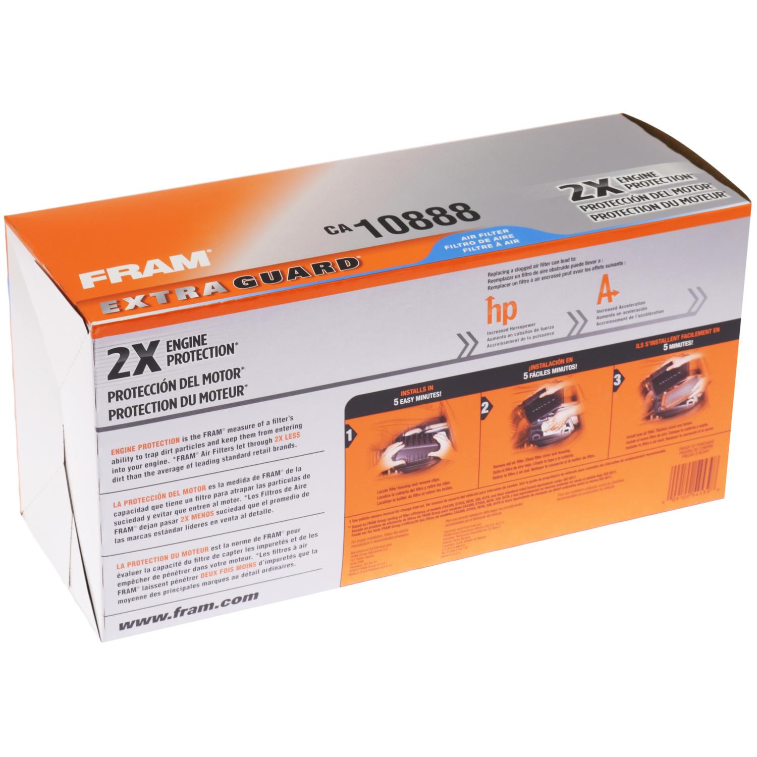 Fram CA10888 Air Filter product image 6 of 7