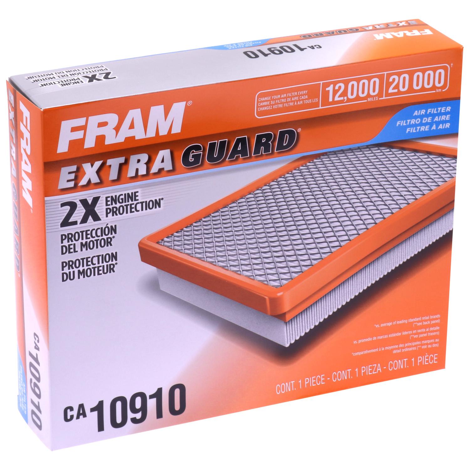 Fram CA10910 - Air Filter Fram CA10910 Air Filter product image 6 of 7
