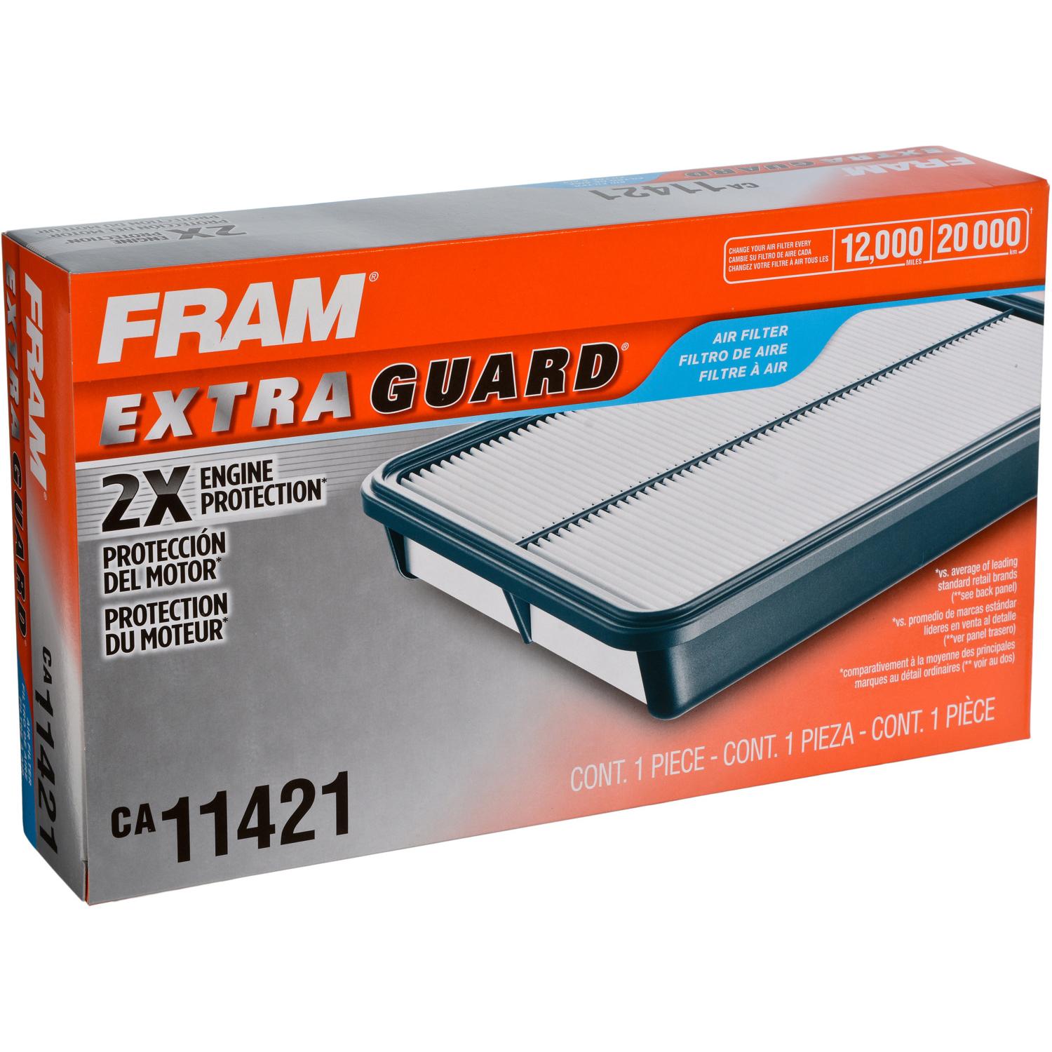 Fram CA11421 - Air Filter Fram CA11421 Air Filter product image 4 of 4