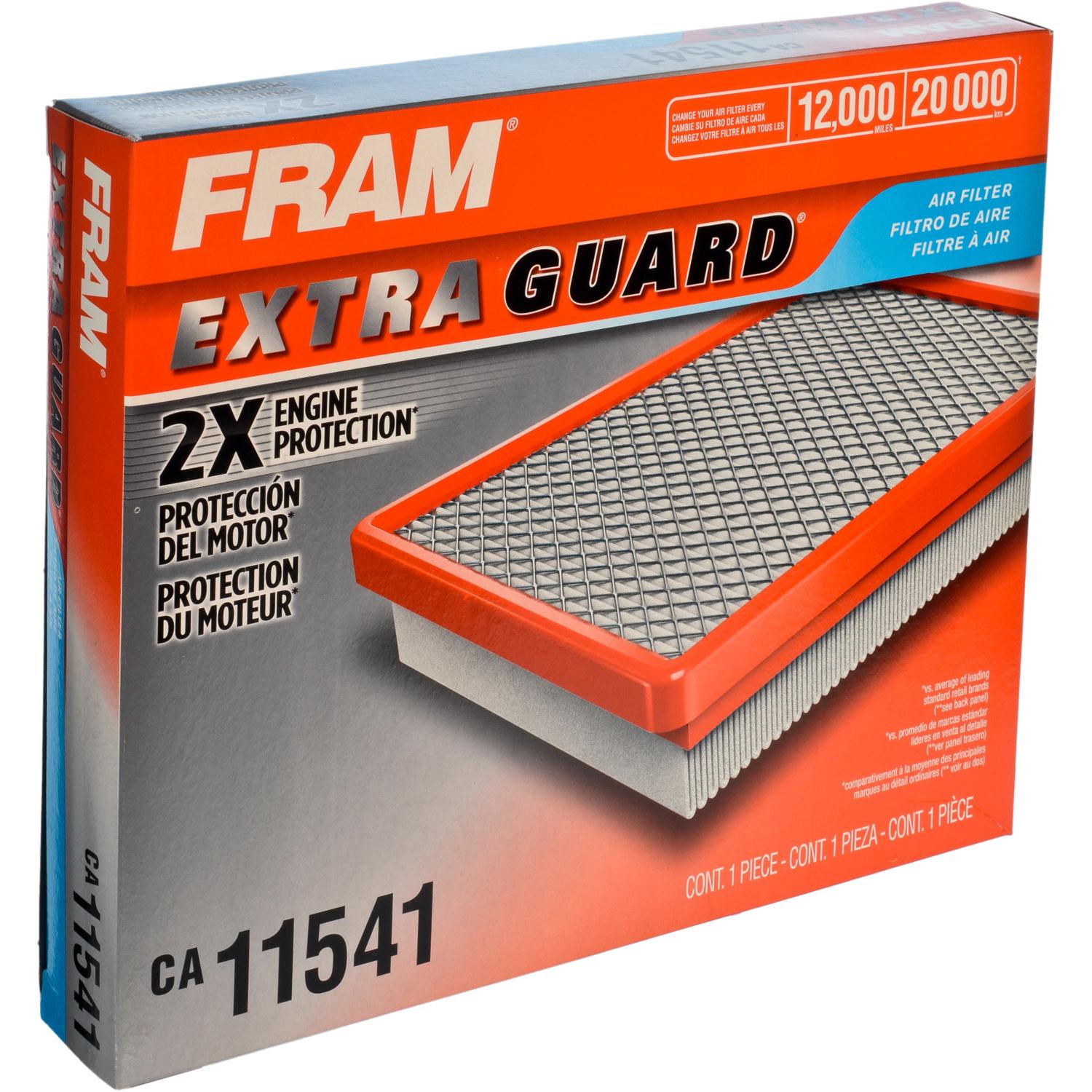 Fram CA11541 Air Filter product image 2 of 4