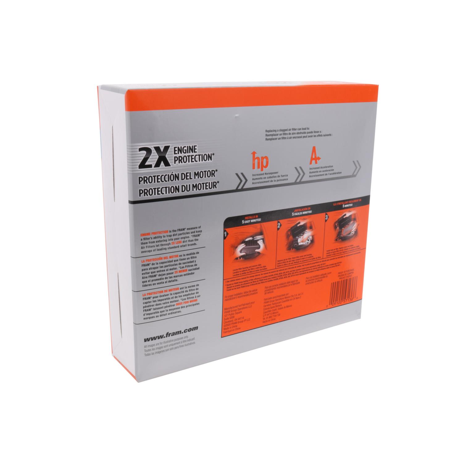 Fram CA12297 - Air Filter Fram CA12297 Air Filter product image 1 of 5