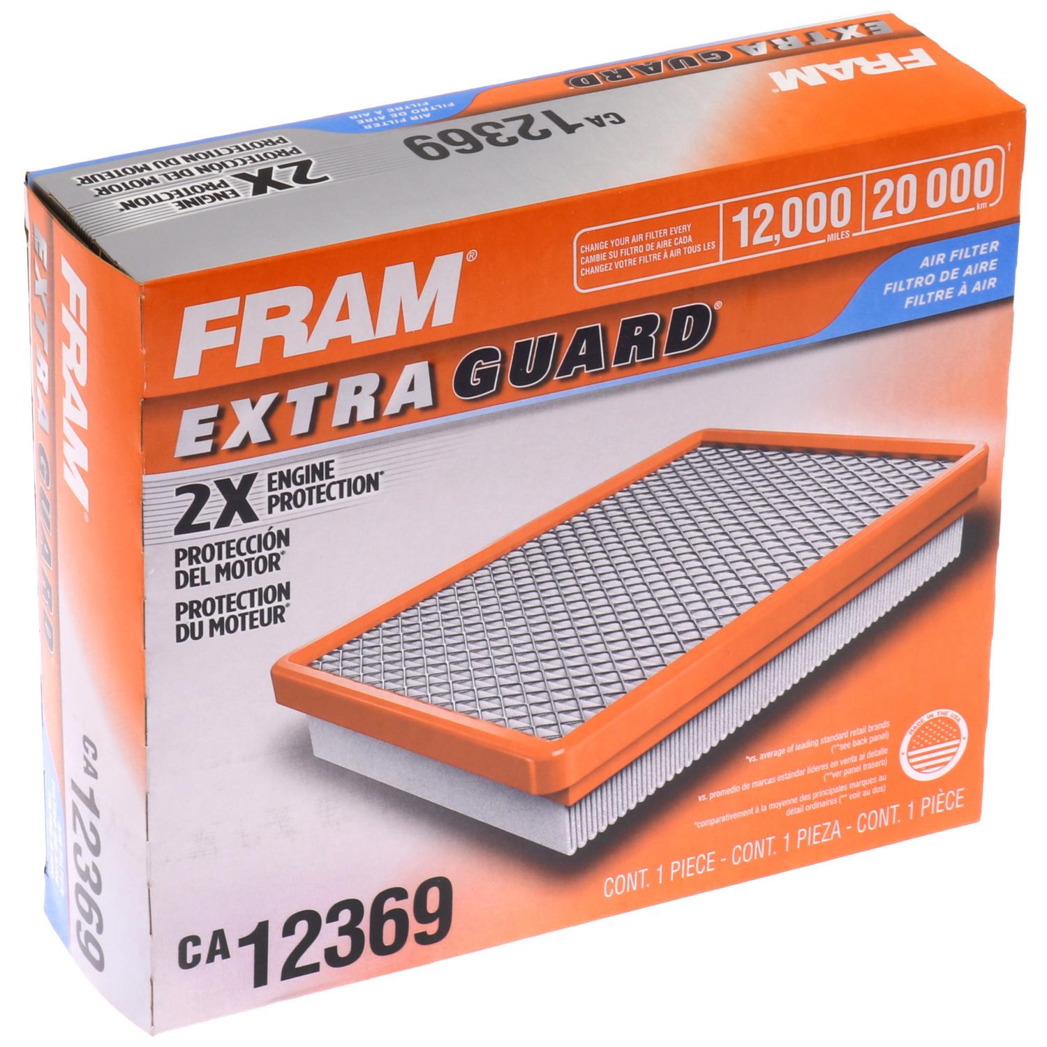 Fram CA12369 Air Filter product image 3 of 6