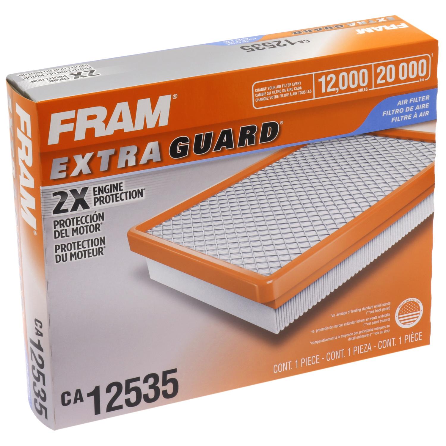 Fram CA12535 - Air Filter Fram CA12535 Air Filter product image 3 of 6