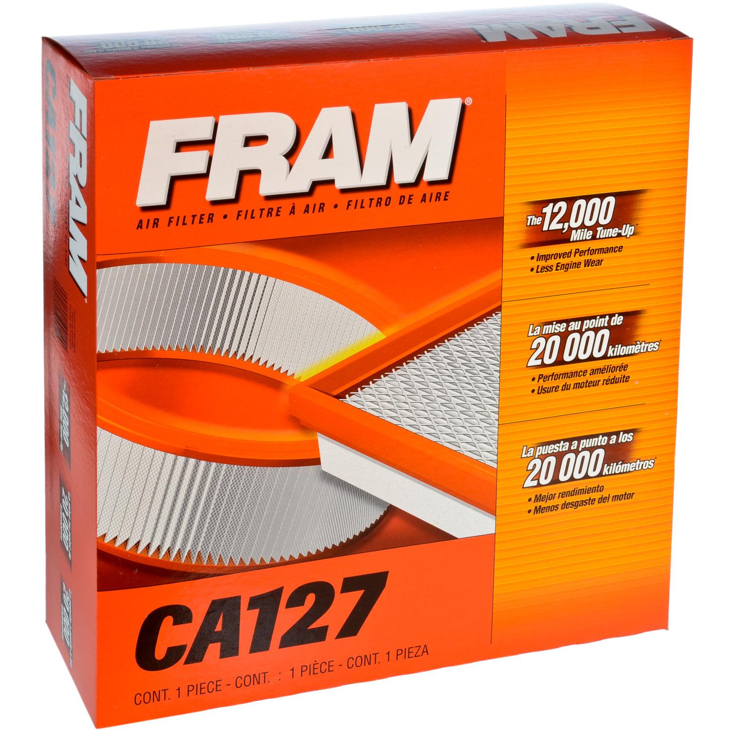Fram CA127 - Air Filter Fram CA127 Air Filter product image 2 of 4