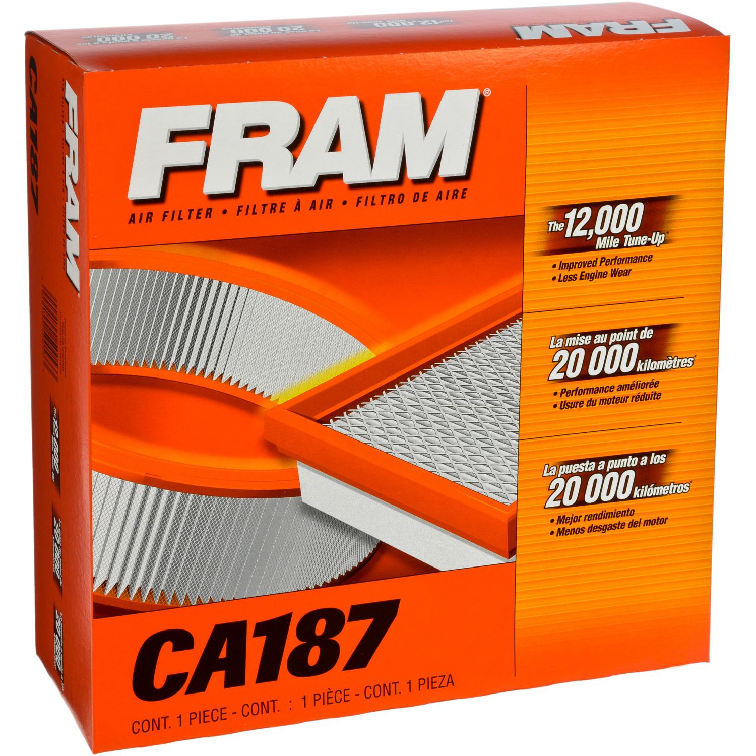 Fram CA187 Air Filter product image 2 of 4