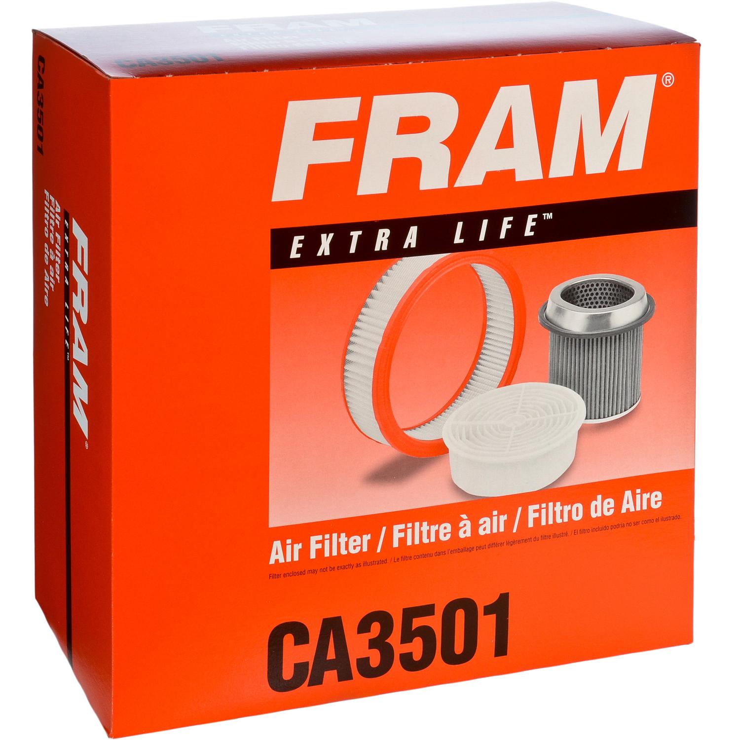 Fram CA3501 - Air Filter Fram CA3501 Air Filter product image 3 of 3