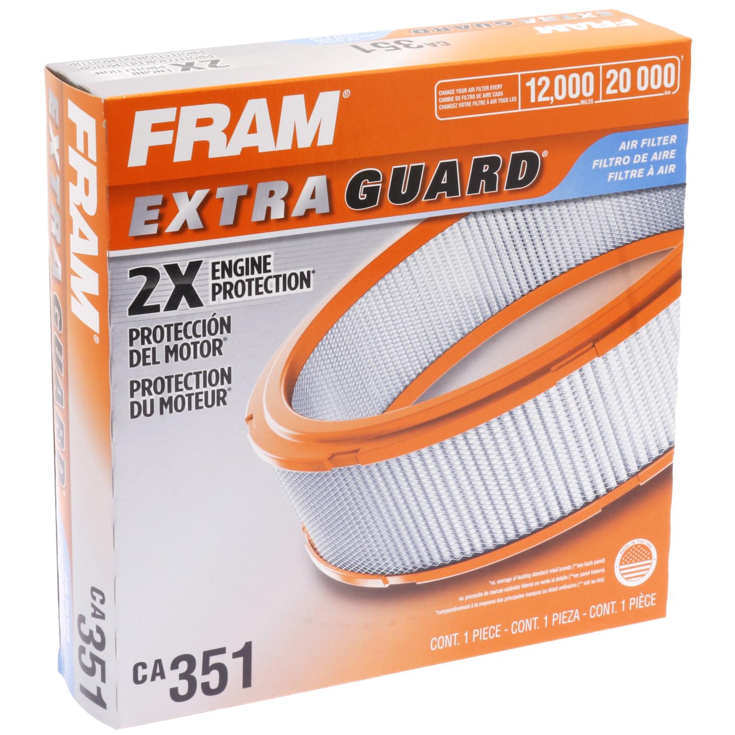 Fram CA351 - Air Filter Fram CA351 Air Filter product image 5 of 6