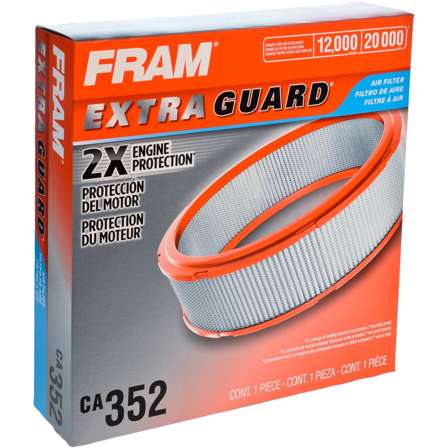 Fram CA352 Air Filter product image 2 of 6