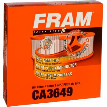 1982 Pontiac Firebird Air Filter Fram CA3649 image 1 of 3