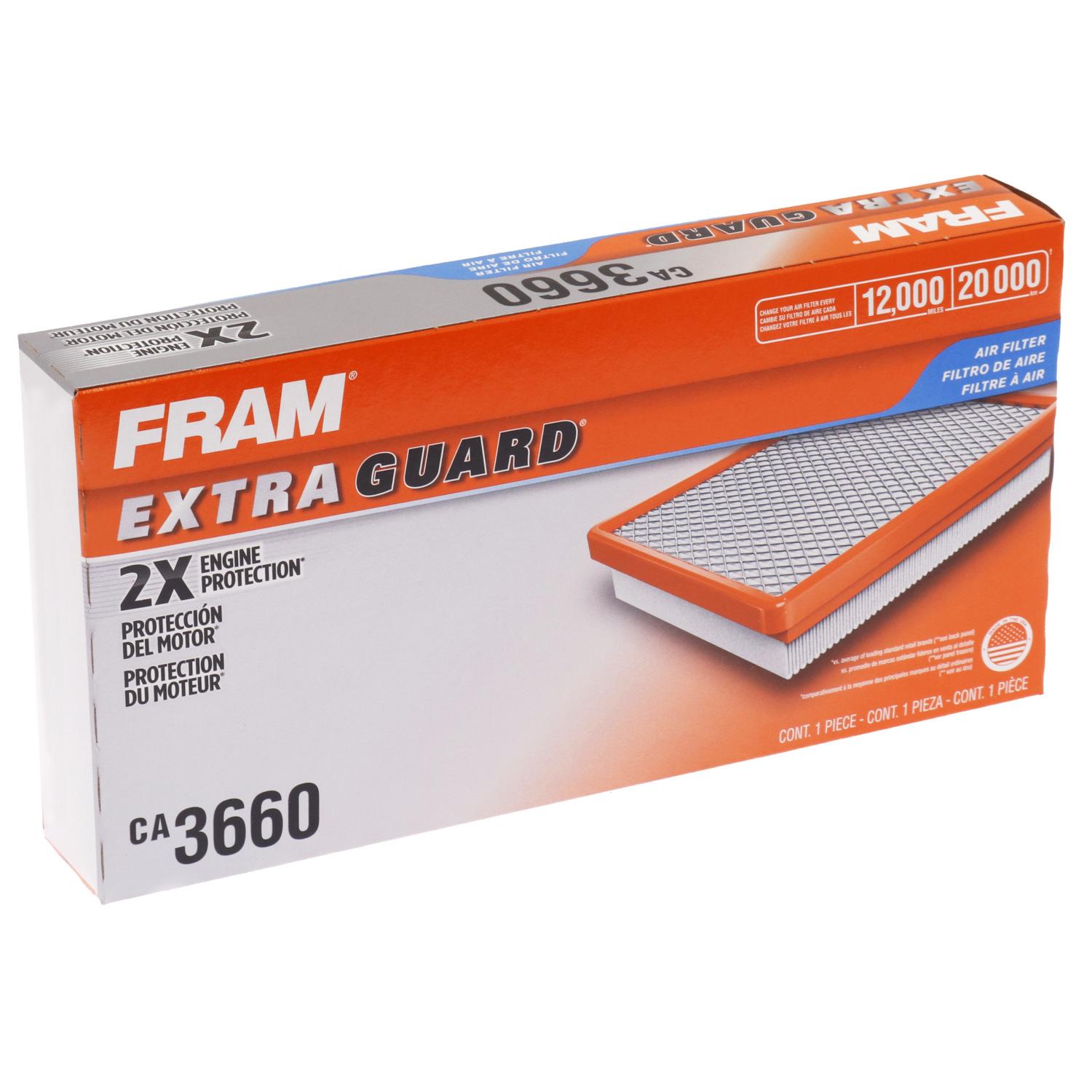 Fram CA3660 - Air Filter Fram CA3660 Air Filter product image 6 of 6