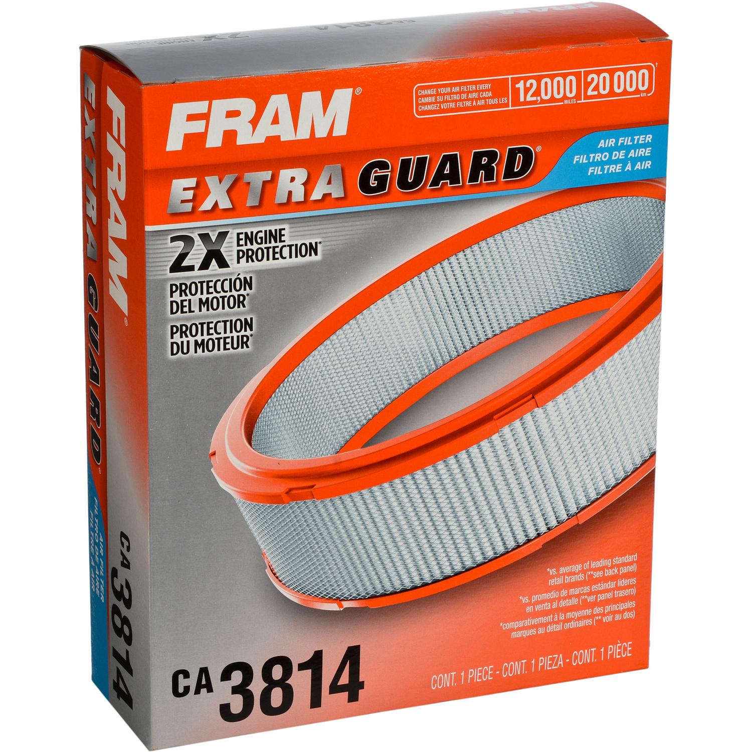 Fram CA3814 Air Filter product image 2 of 4