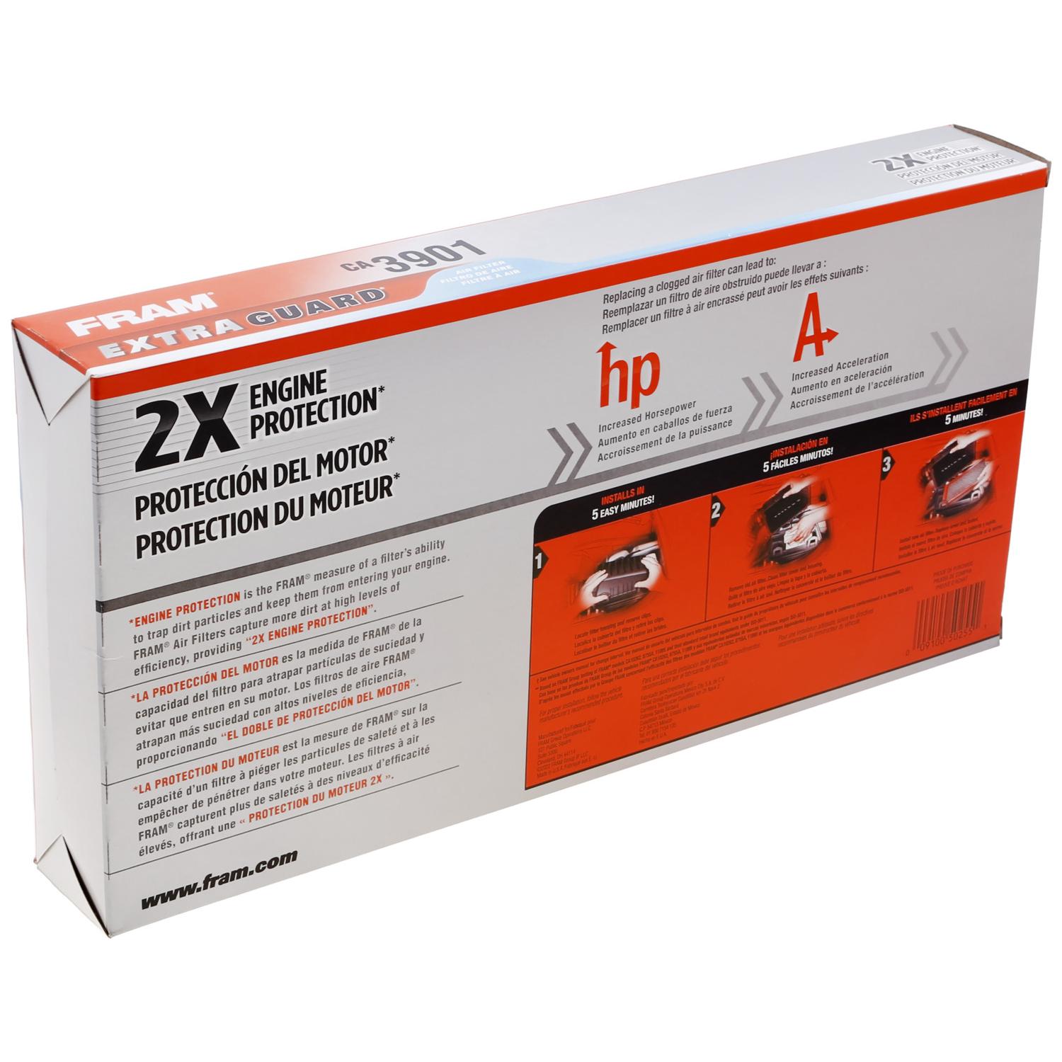 Fram CA3901 Air Filter product image 7 of 7