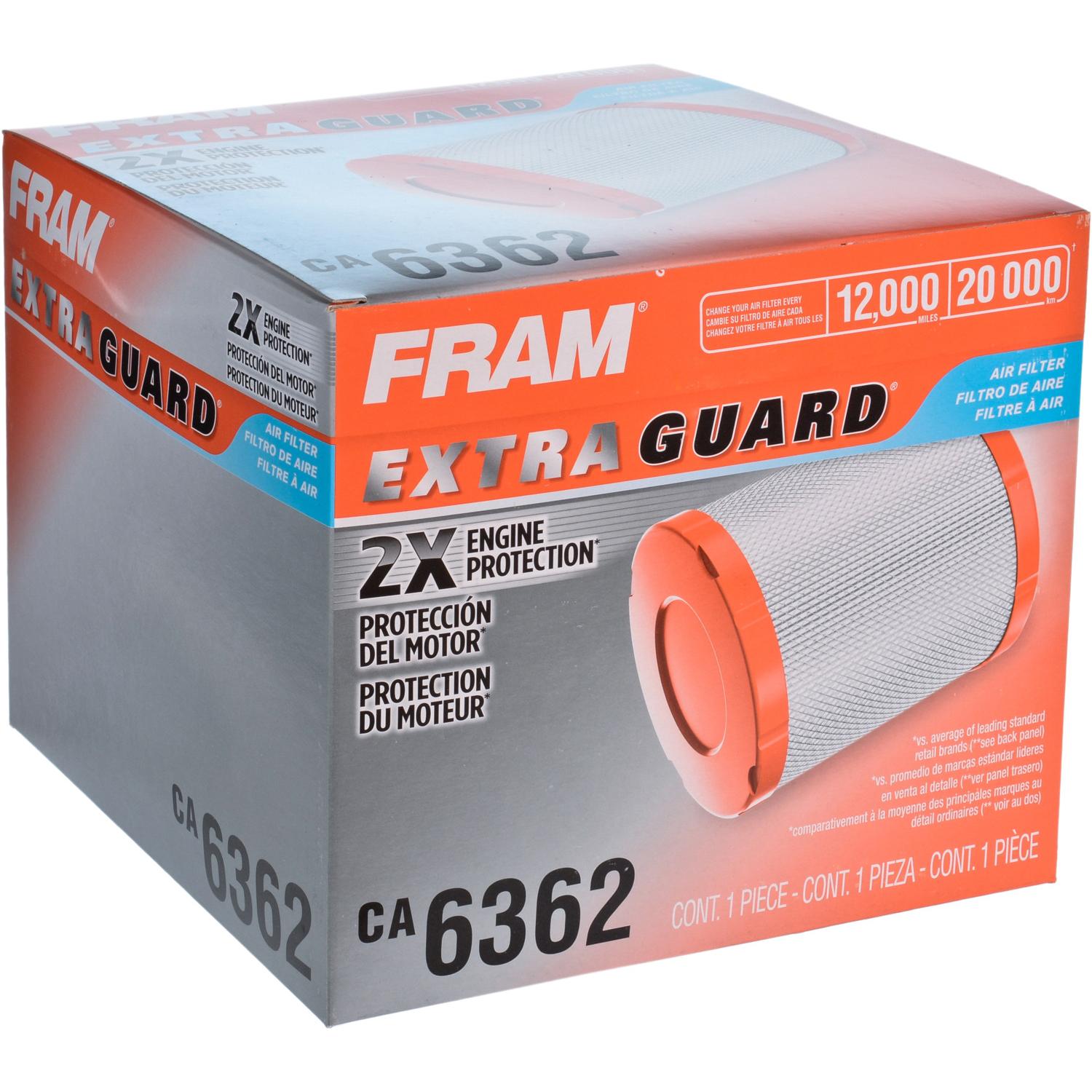 Fram CA6362 - Air Filter Fram CA6362 Air Filter product image 4 of 4