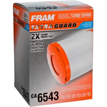1988 Honda Prelude Air Filter Fram CA6543 image 4 of 4