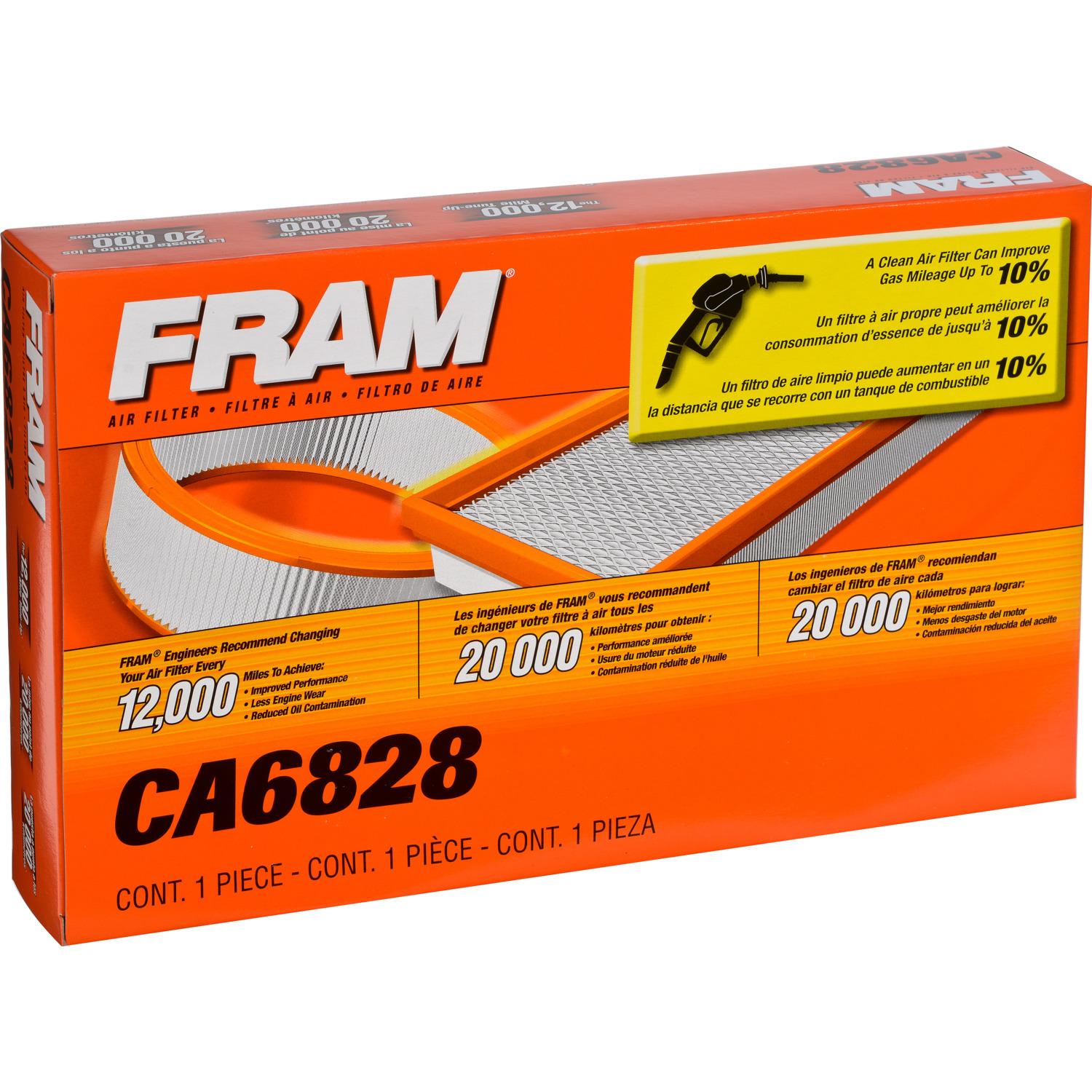 Fram CA6828 - Air Filter Fram CA6828 Air Filter product image 2 of 4