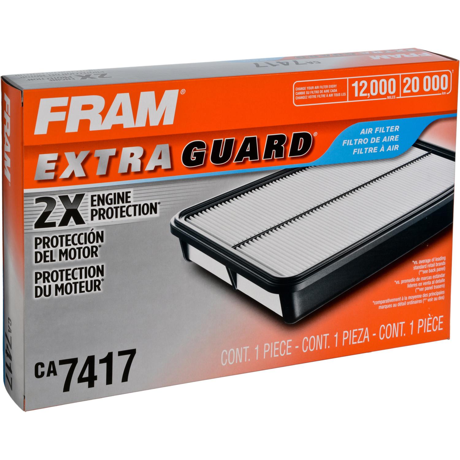 Fram CA7417 Air Filter product image 3 of 5