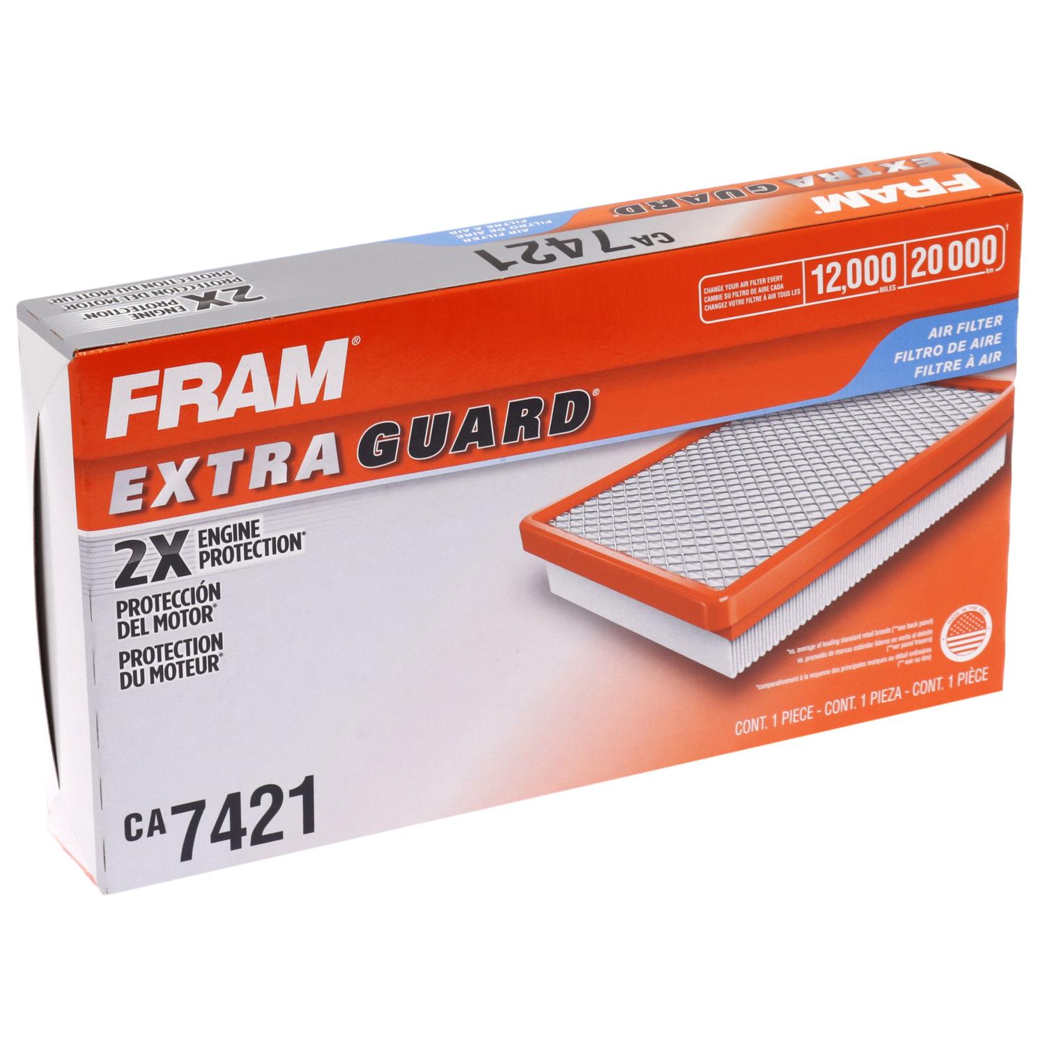 Fram CA7421 - Air Filter Fram CA7421 Air Filter product image 5 of 6