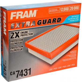 1999 Volkswagen Jetta Air Filter Fram CA7431 image 2 of 4