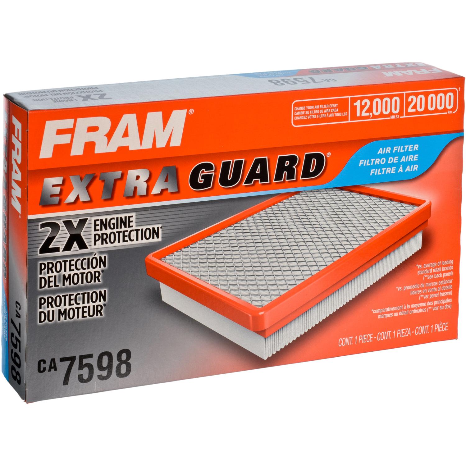 Fram CA7598 - Air Filter Fram CA7598 Air Filter product image 3 of 7