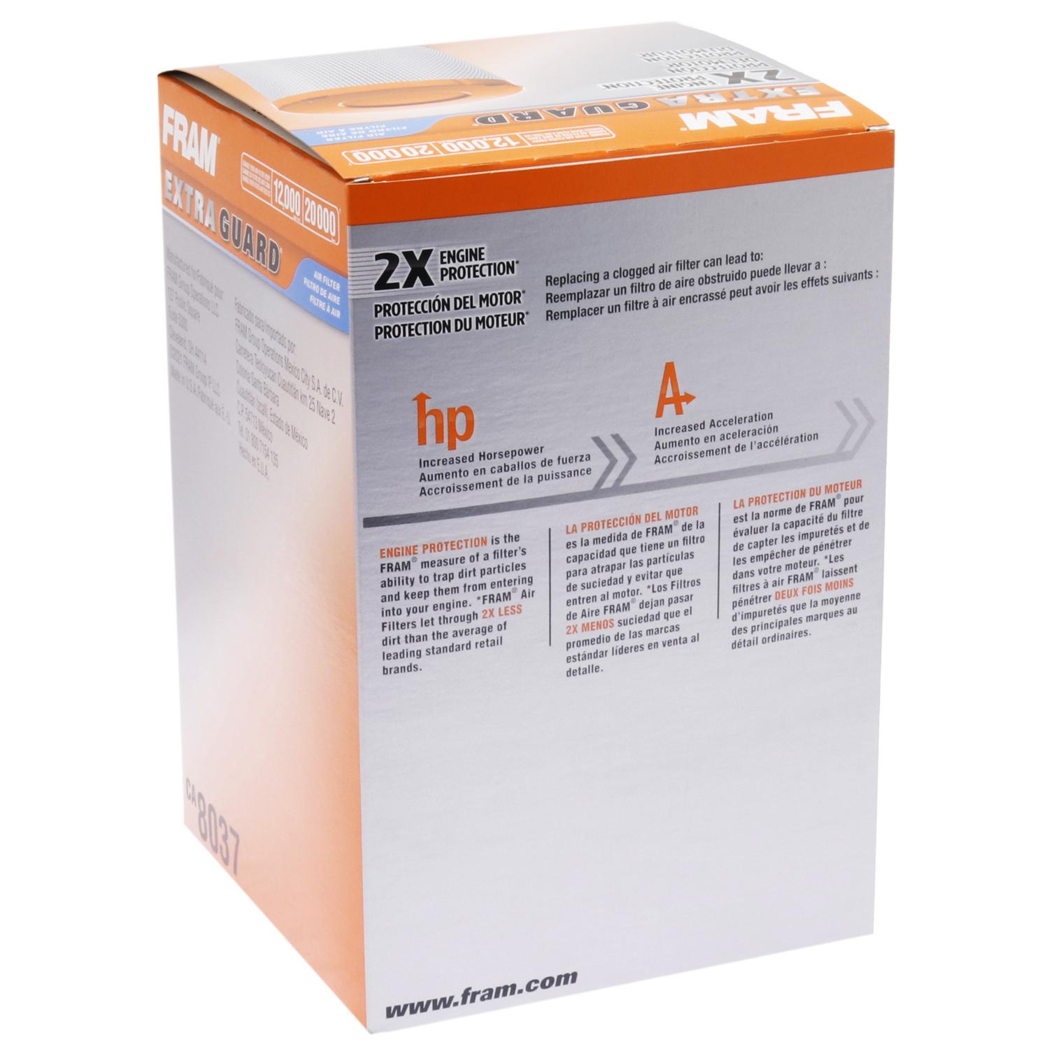 Fram CA8037 Air Filter product image 4 of 7