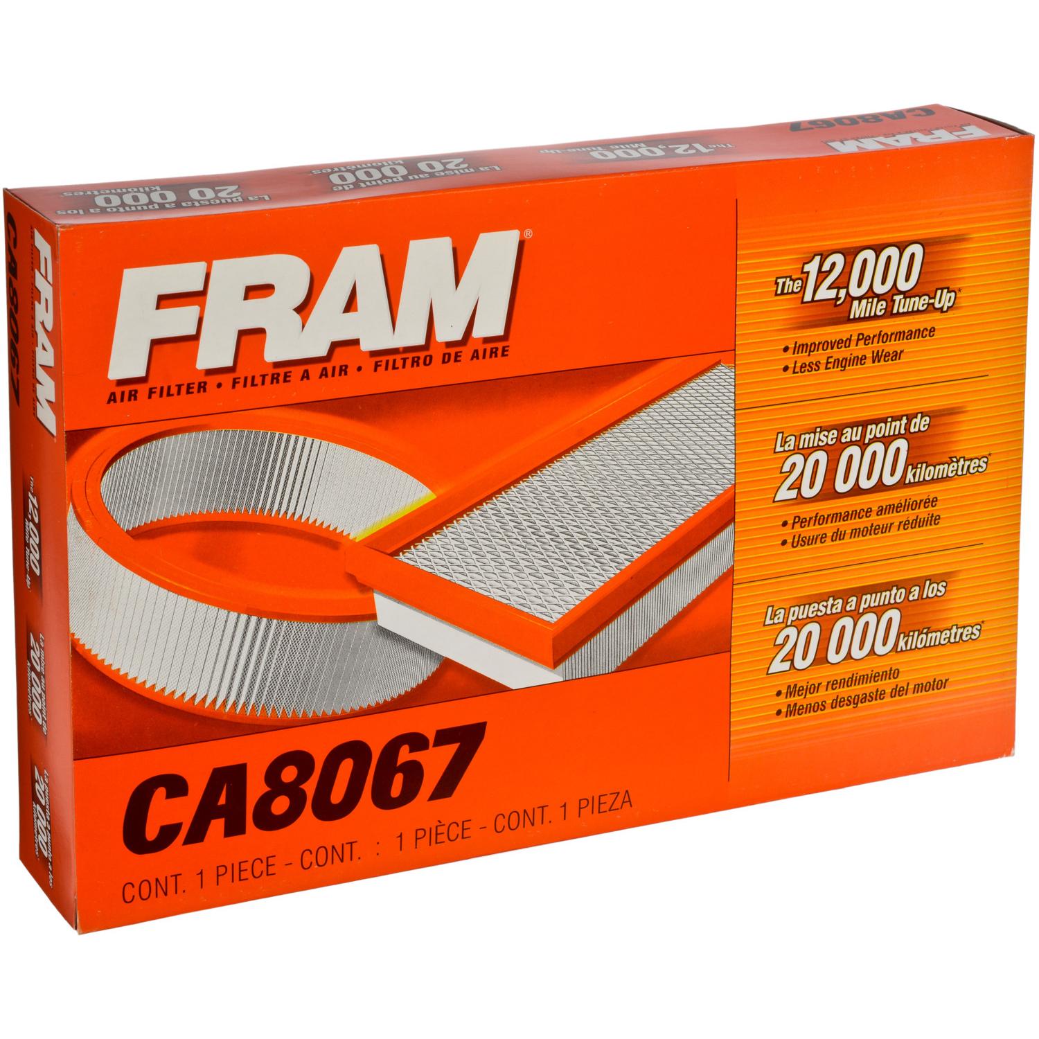 Fram CA8067 Air Filter product image 2 of 4