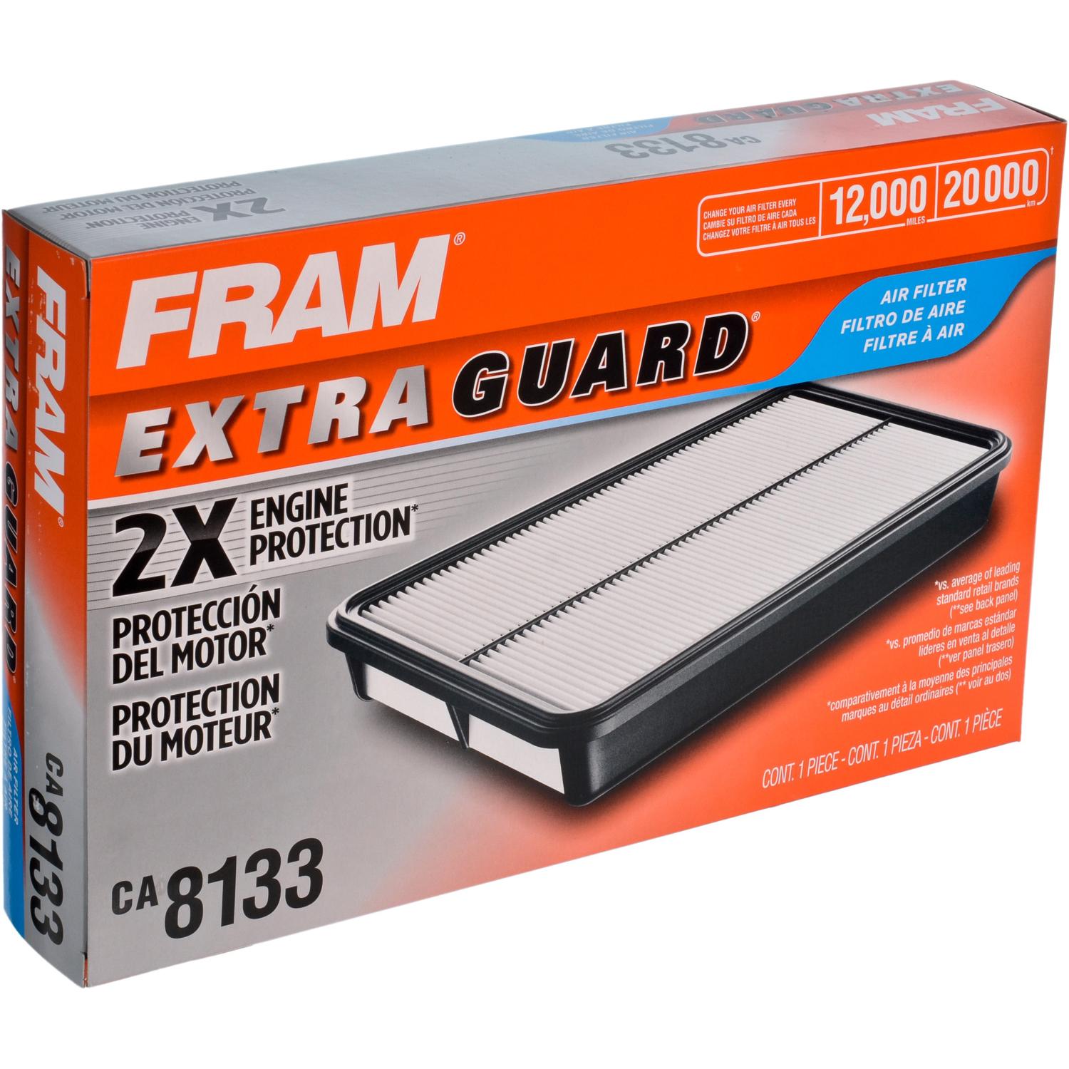 Fram CA8133 - Air Filter Fram CA8133 Air Filter product image 2 of 4