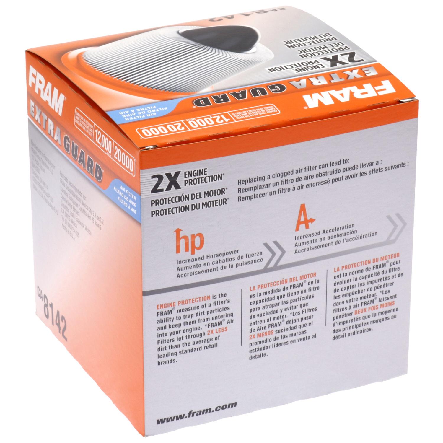 Fram CA8142 - Air Filter Fram CA8142 Air Filter product image 4 of 7