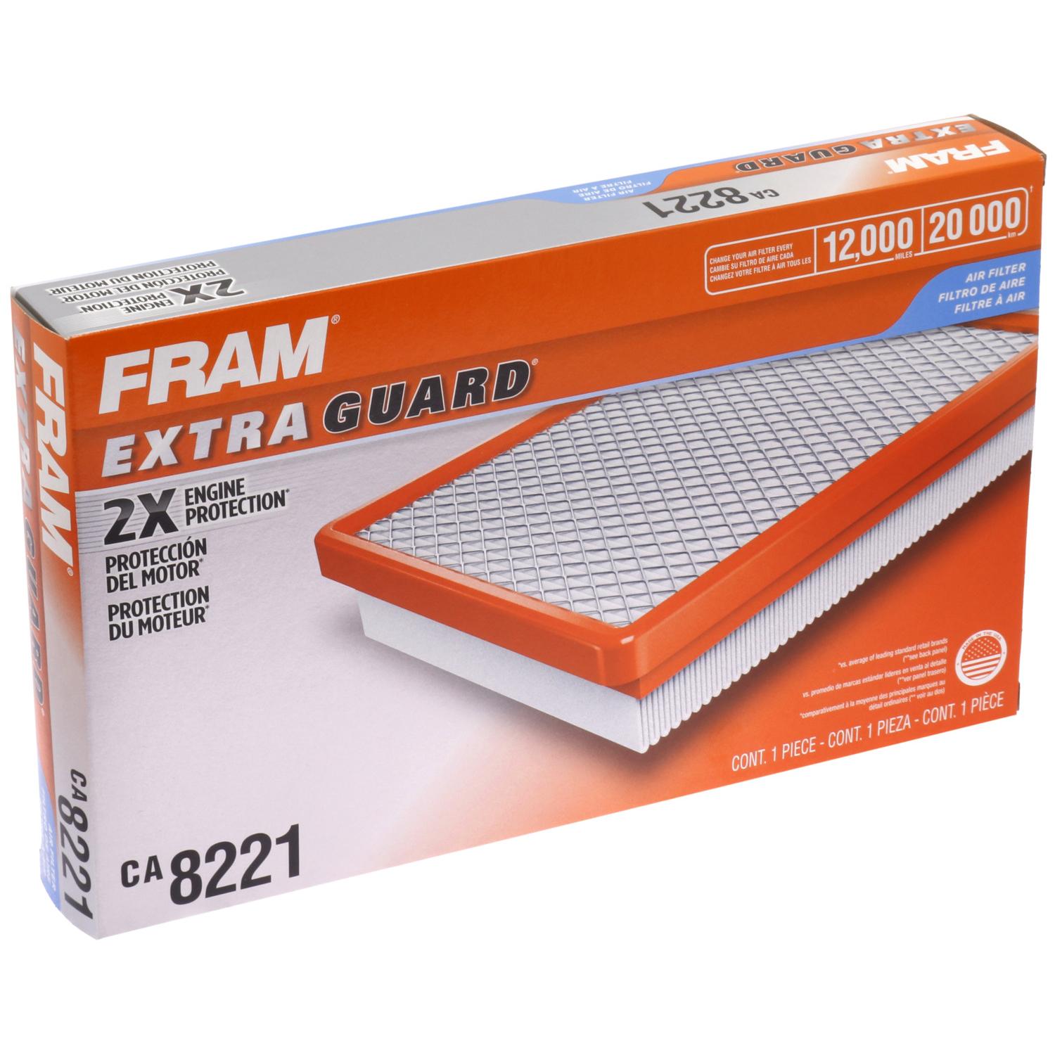 Fram CA8221 - Air Filter Fram CA8221 Air Filter product image 6 of 7