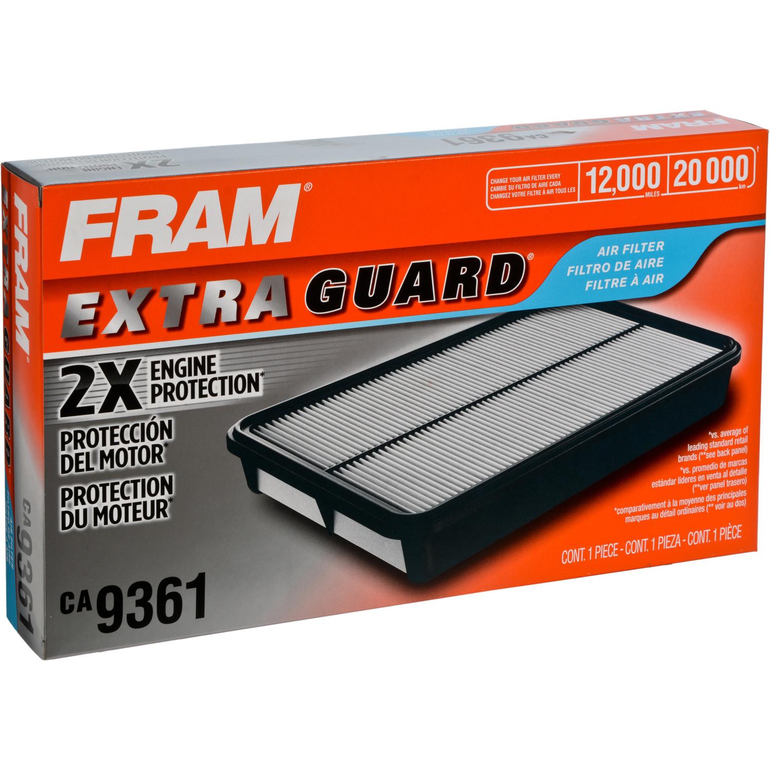 Fram CA9361 - Air Filter Fram CA9361 Air Filter product image 3 of 7