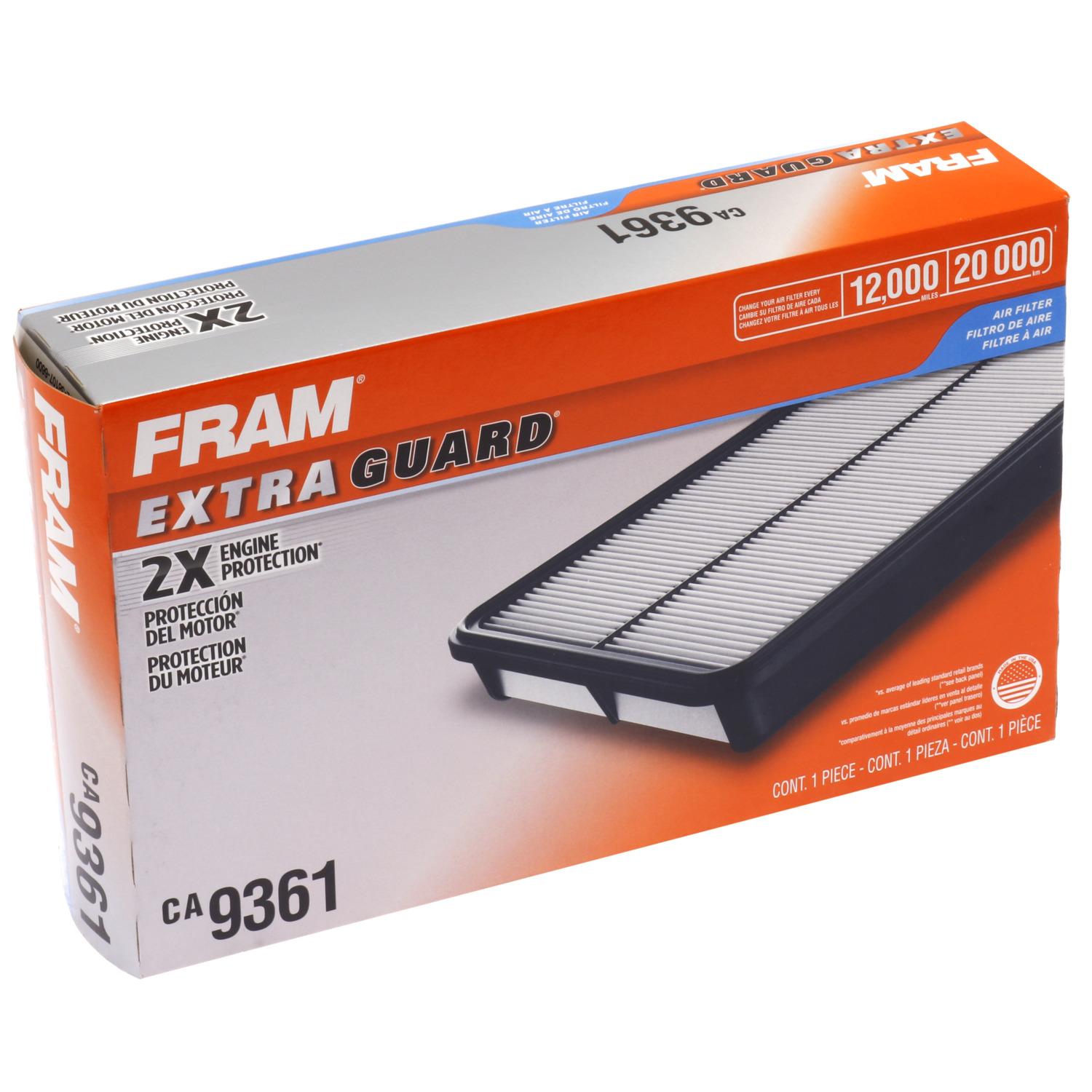 Fram CA9361 - Air Filter Fram CA9361 Air Filter product image 6 of 7
