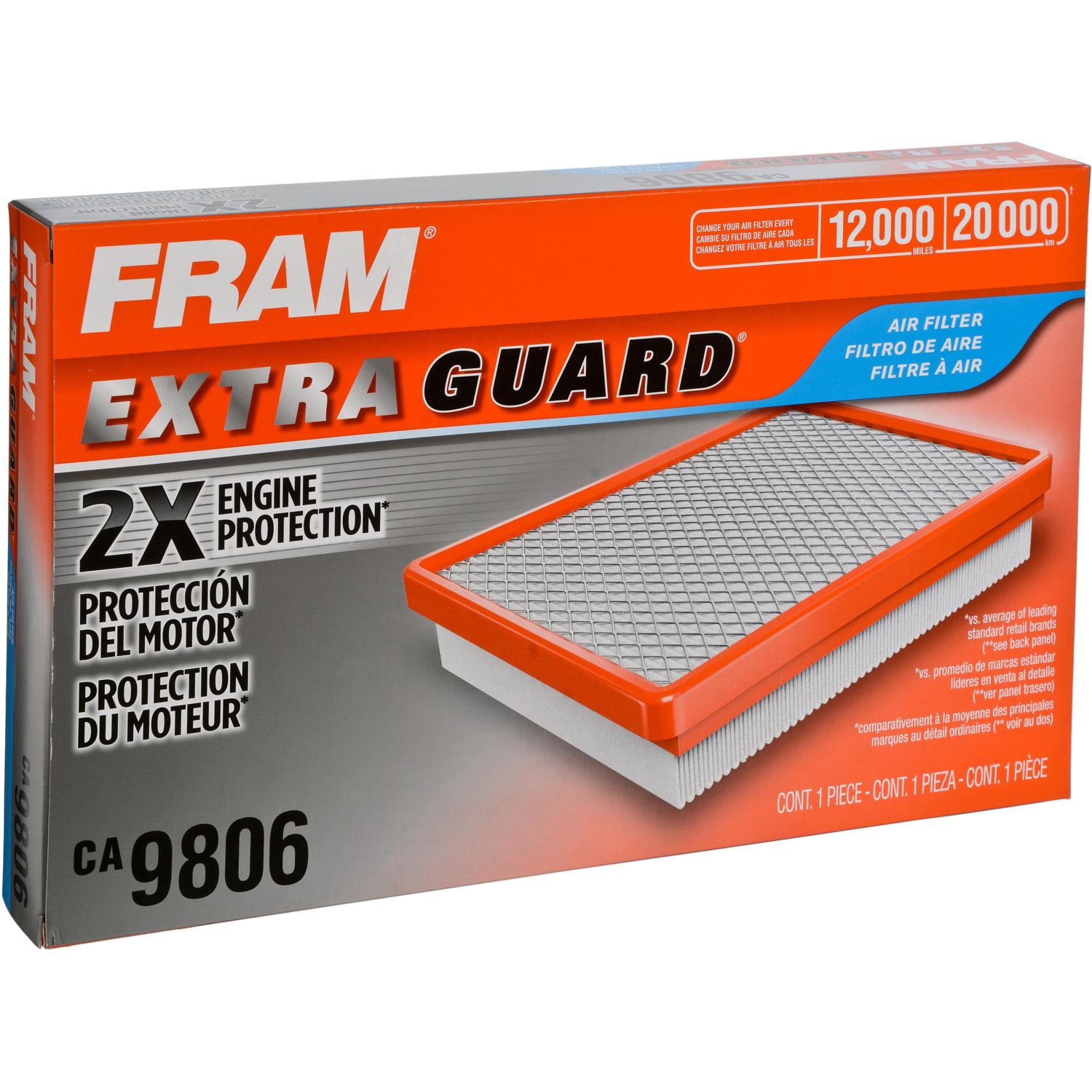 Fram CA9806 - Air Filter Fram CA9806 Air Filter product image 2 of 5