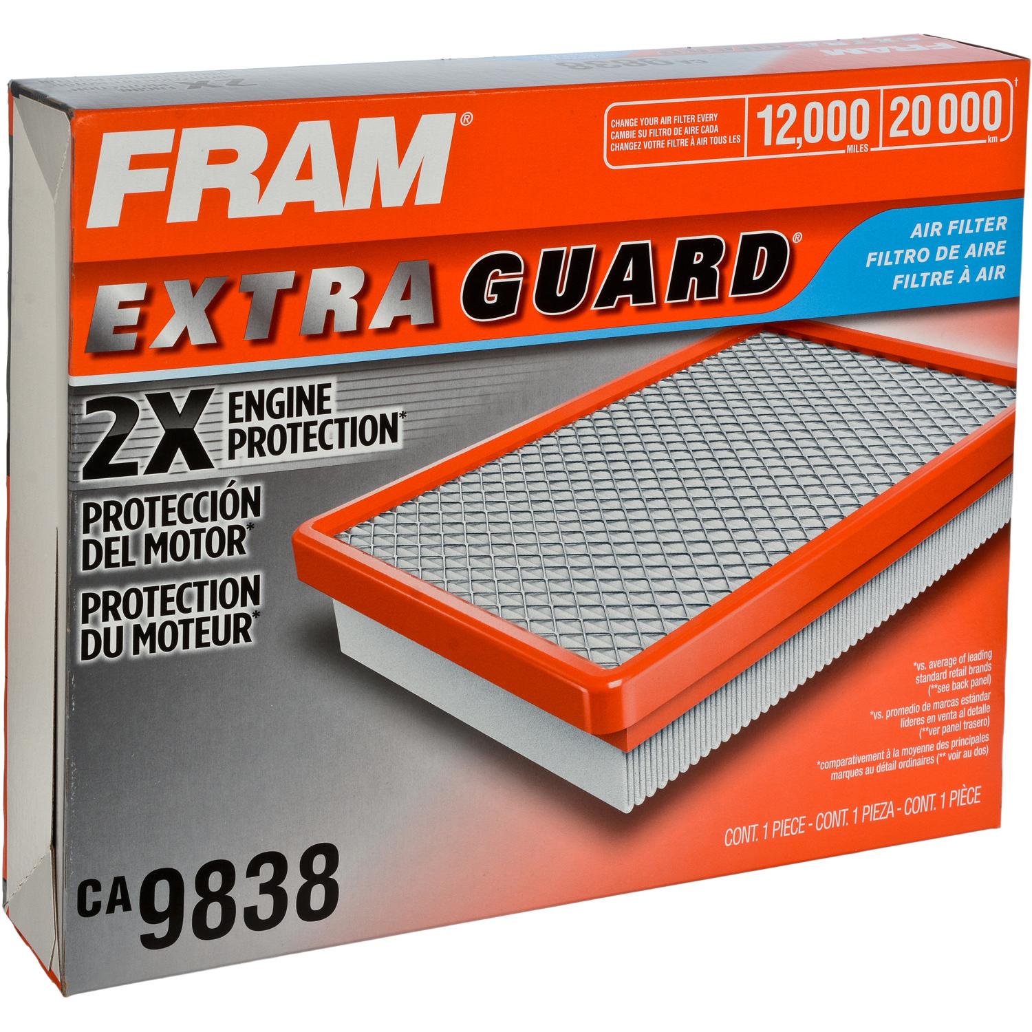 Fram CA9838 Air Filter product image 3 of 5