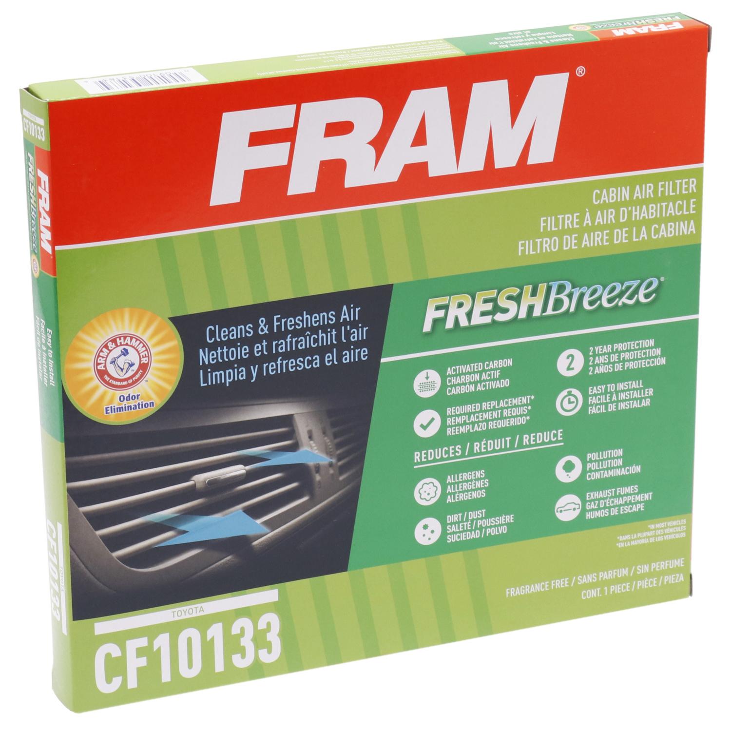Fram CF10133 - Cabin Air Filter Fram CF10133 Cabin Air Filter product image 5 of 6