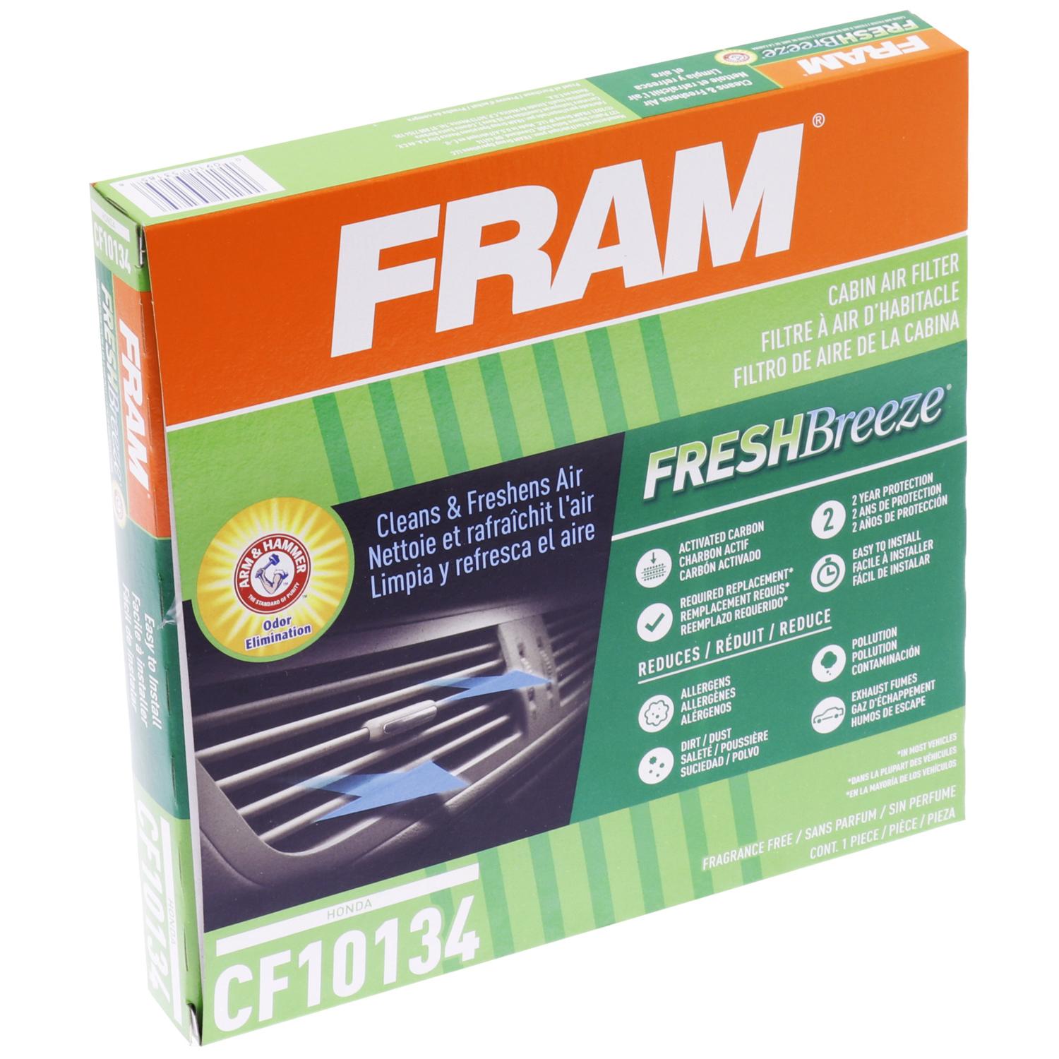 Fram CF10134 Cabin Air Filter product image 5 of 6