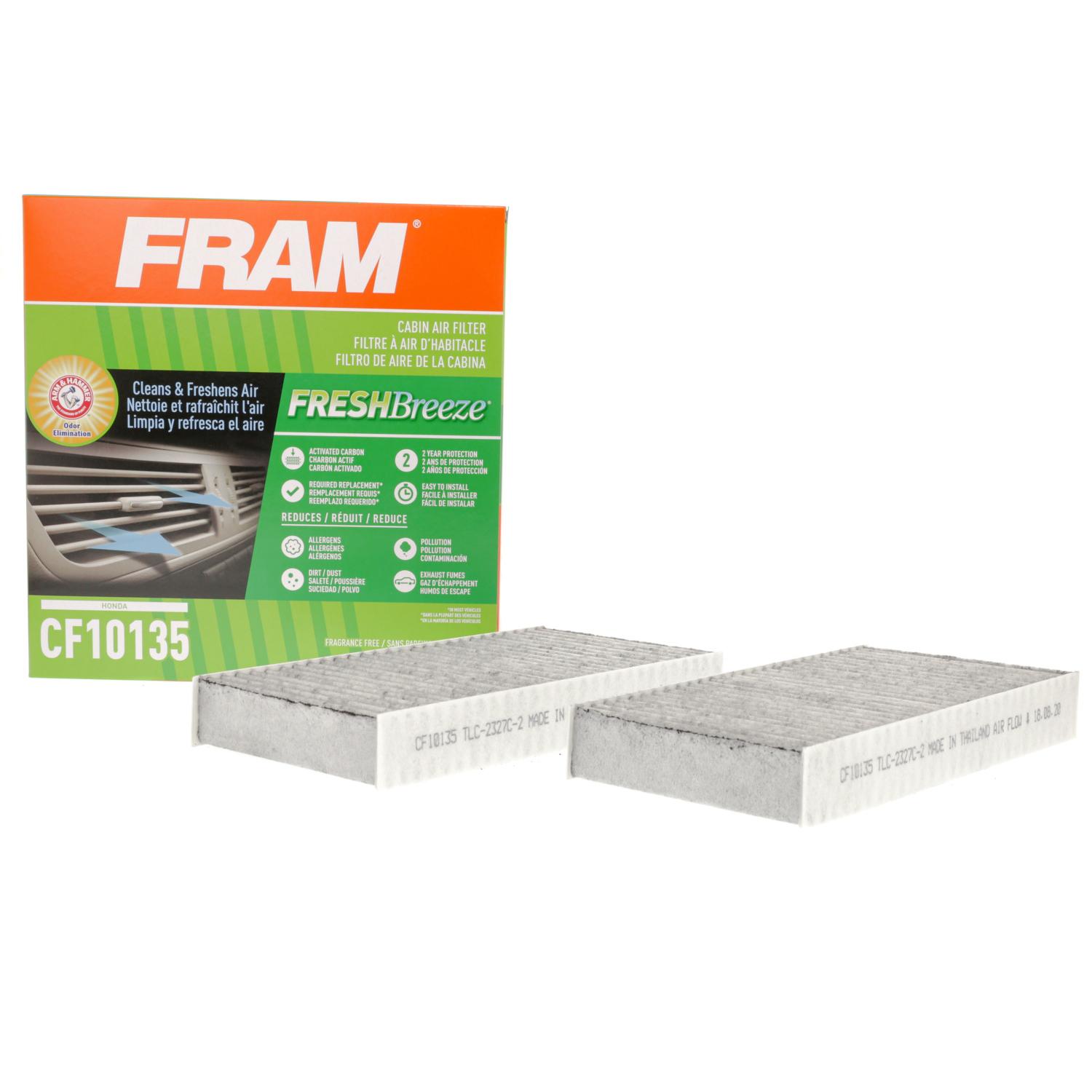 Fram CF10135 - Cabin Air Filter Fram CF10135 Cabin Air Filter product image 3 of 6