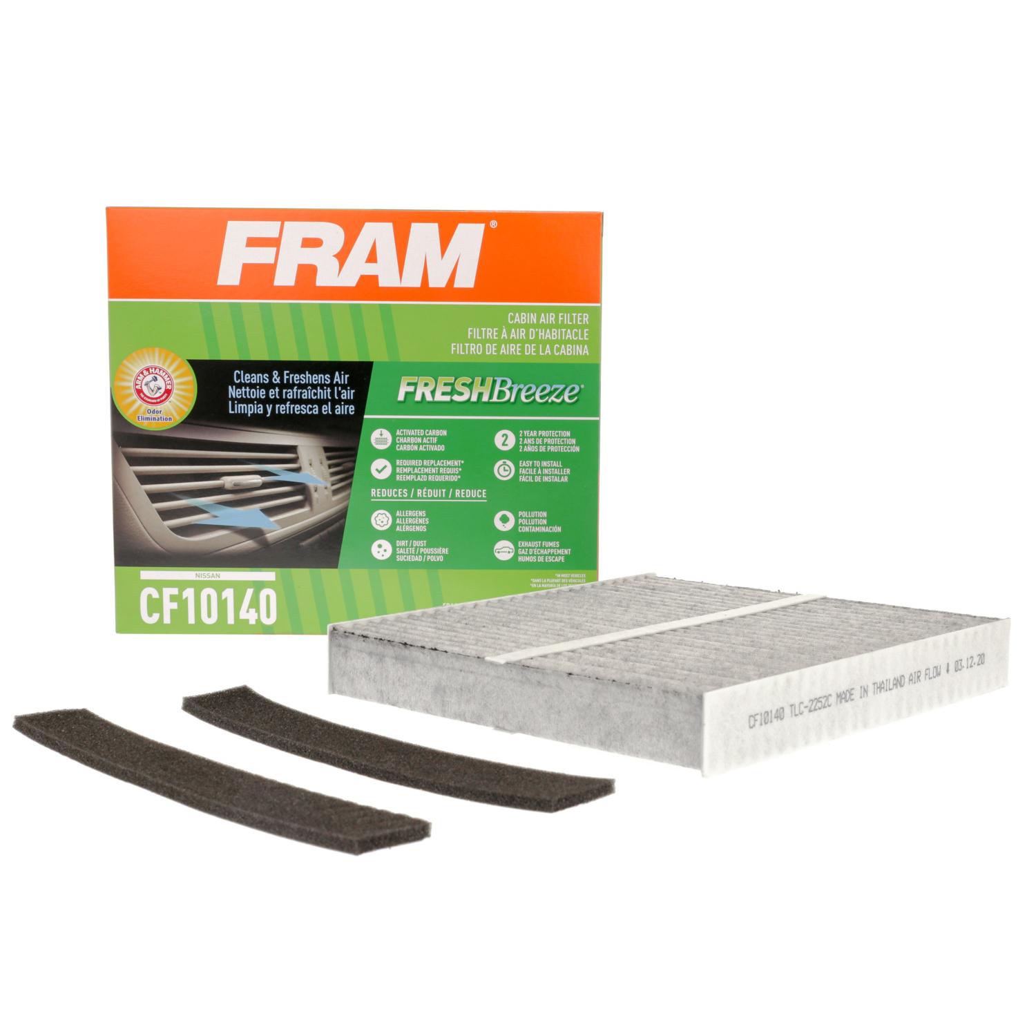 Fram CF10140 Cabin Air Filter product image 3 of 6