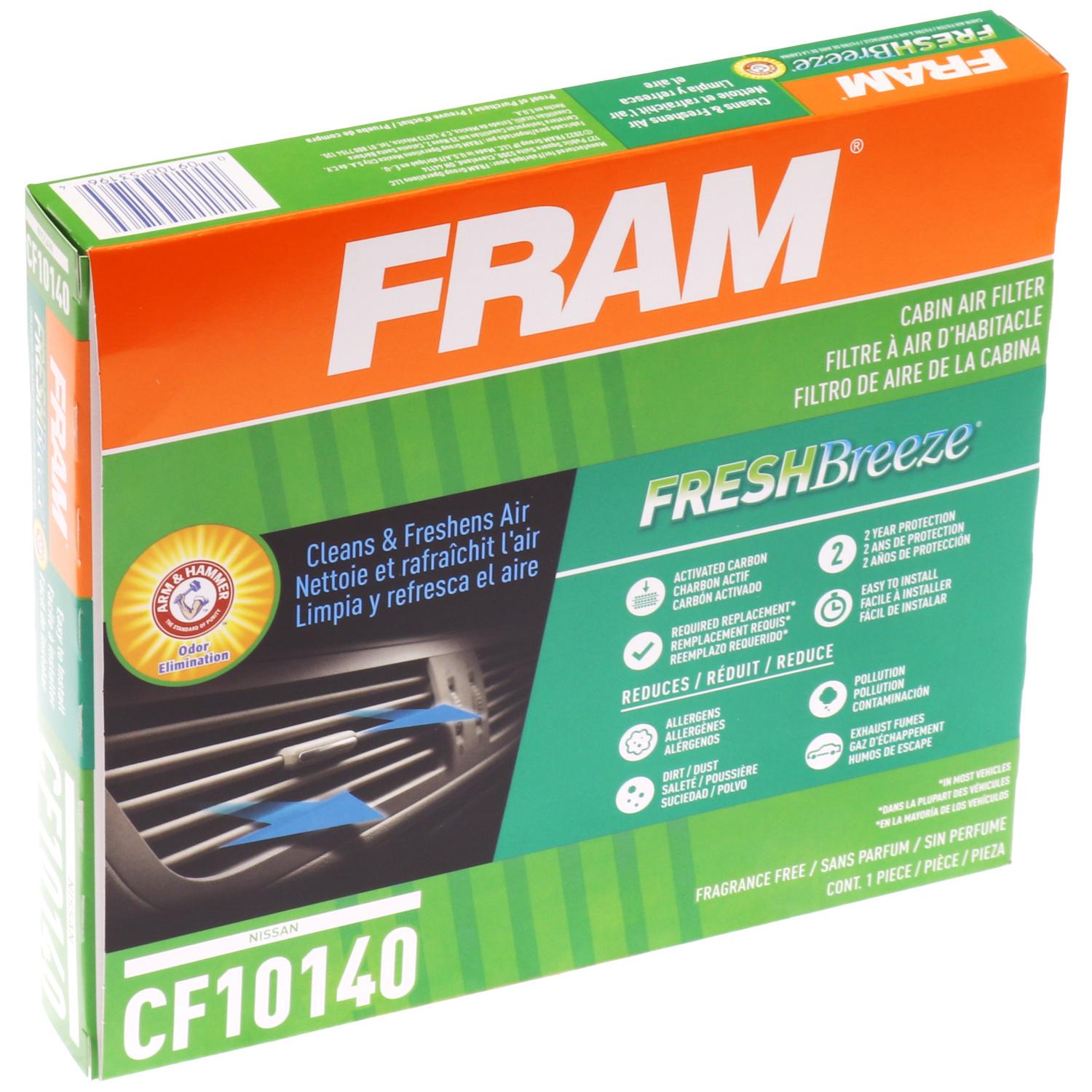 Fram CF10140 Cabin Air Filter product image 6 of 6