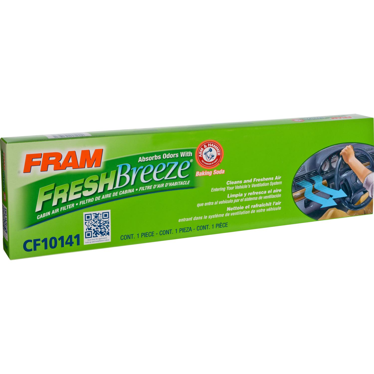 Fram CF10141 - Cabin Air Filter Fram CF10141 Cabin Air Filter product image 2 of 7