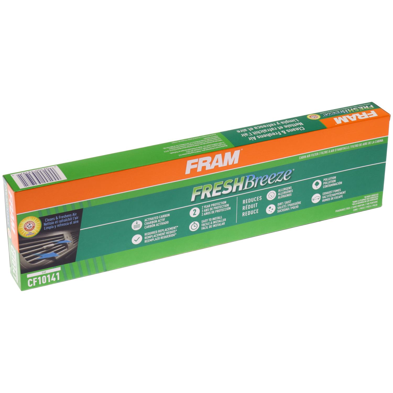Fram CF10141 - Cabin Air Filter Fram CF10141 Cabin Air Filter product image 6 of 7