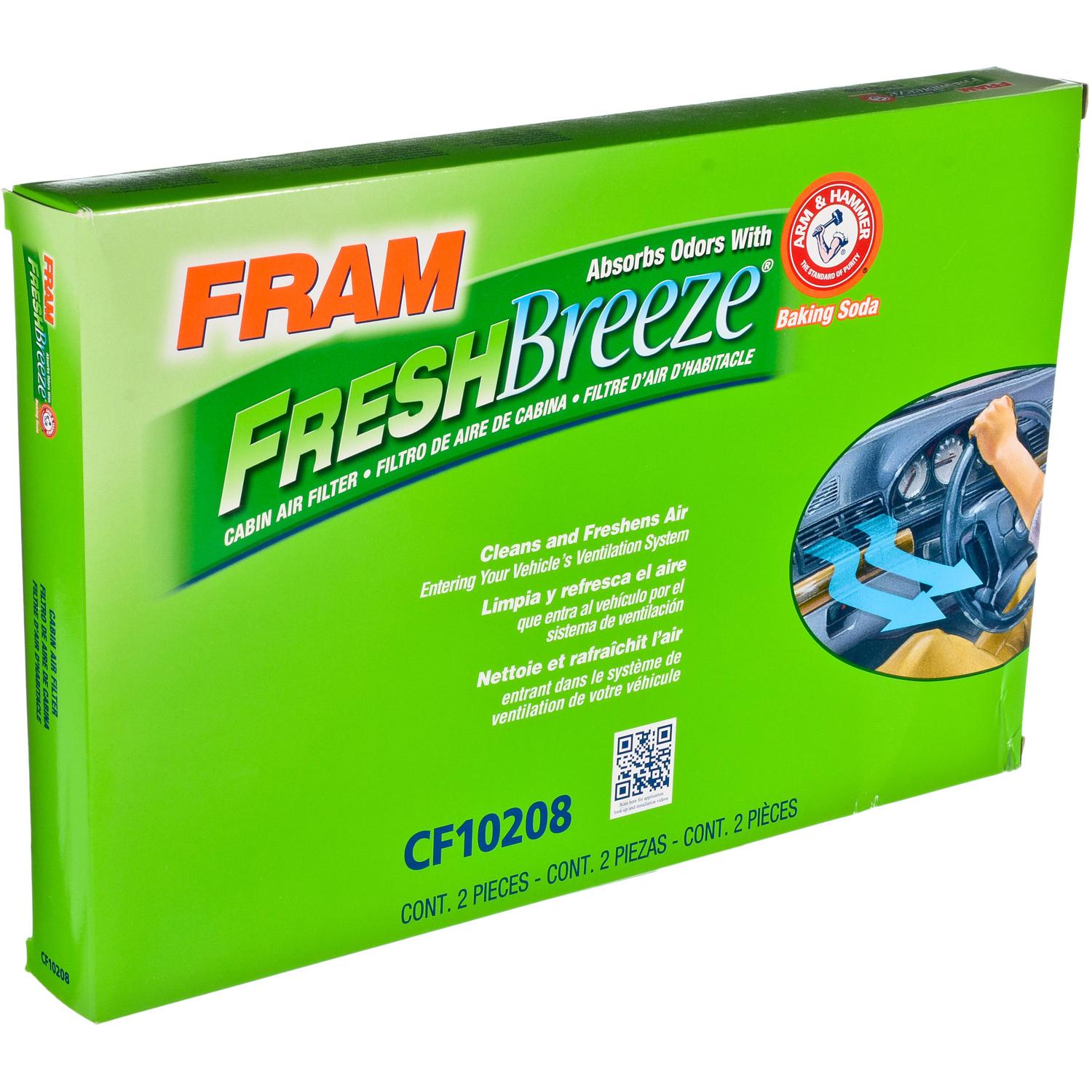 Fram CF10208 - Cabin Air Filter Fram CF10208 Cabin Air Filter product image 3 of 5