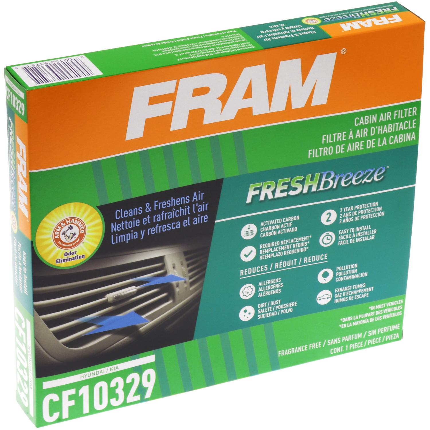 Fram CF10329 - Cabin Air Filter Fram CF10329 Cabin Air Filter product image 4 of 7