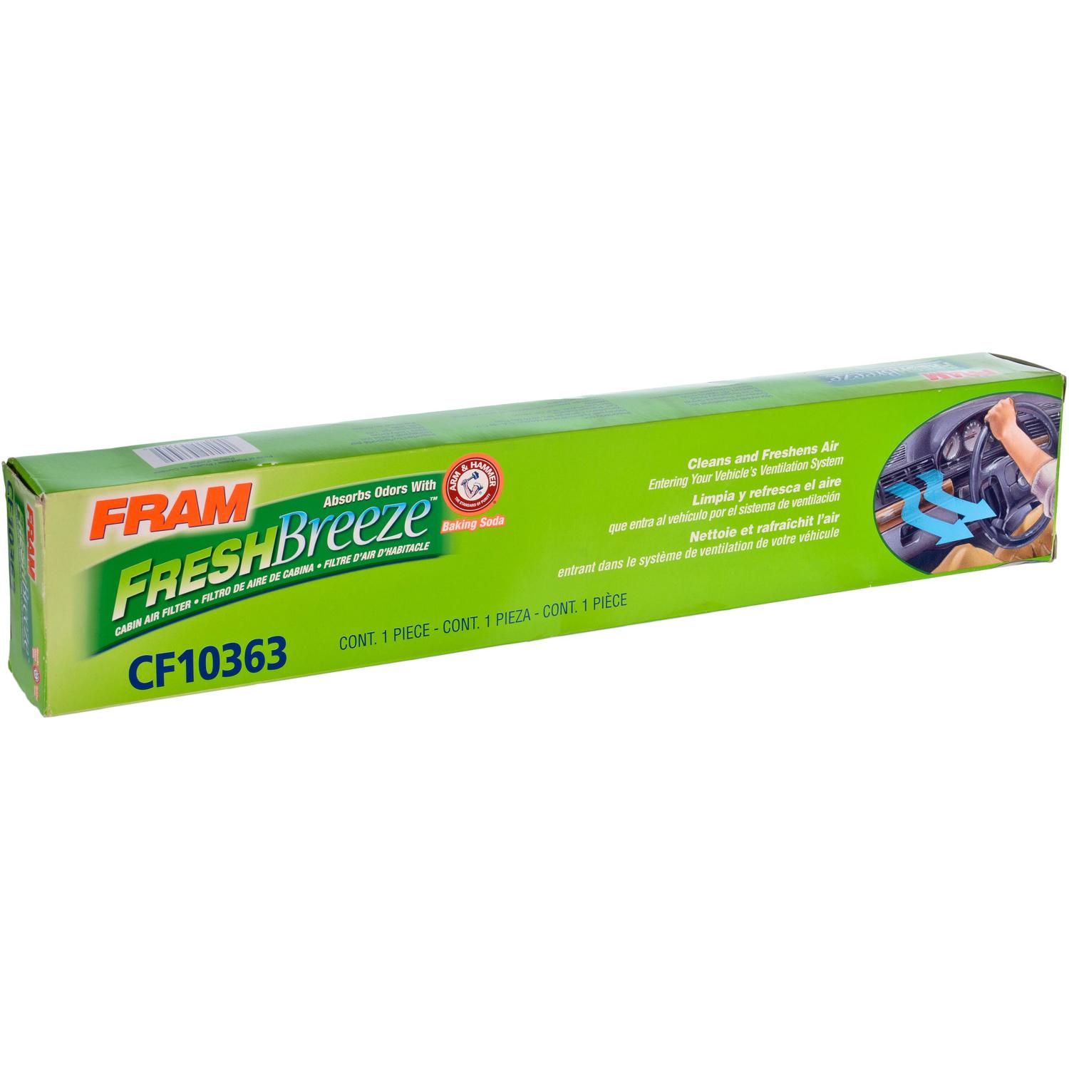 Fram CF10363 - Cabin Air Filter Fram CF10363 Cabin Air Filter product image 2 of 6