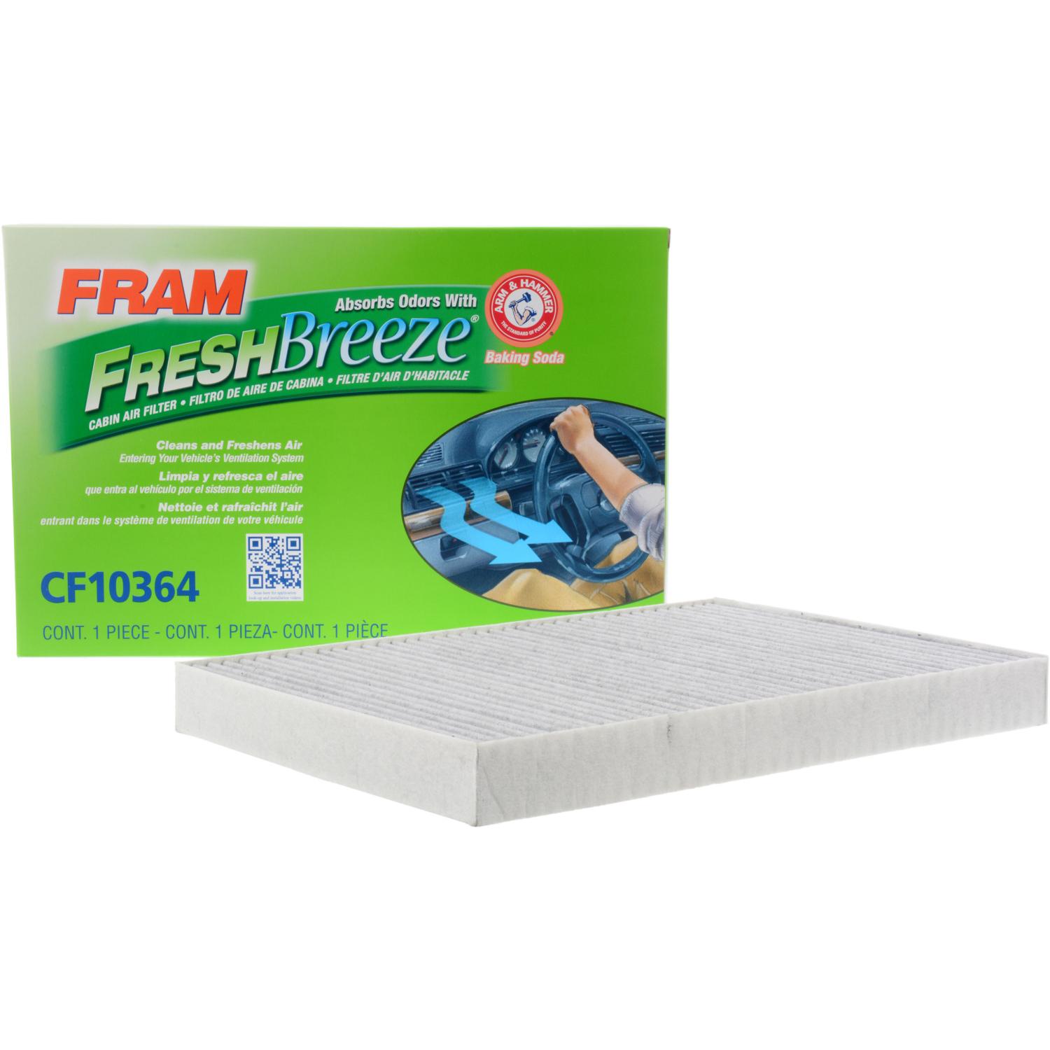 Fram CF10364 - Cabin Air Filter Fram CF10364 Cabin Air Filter product image 1 of 7