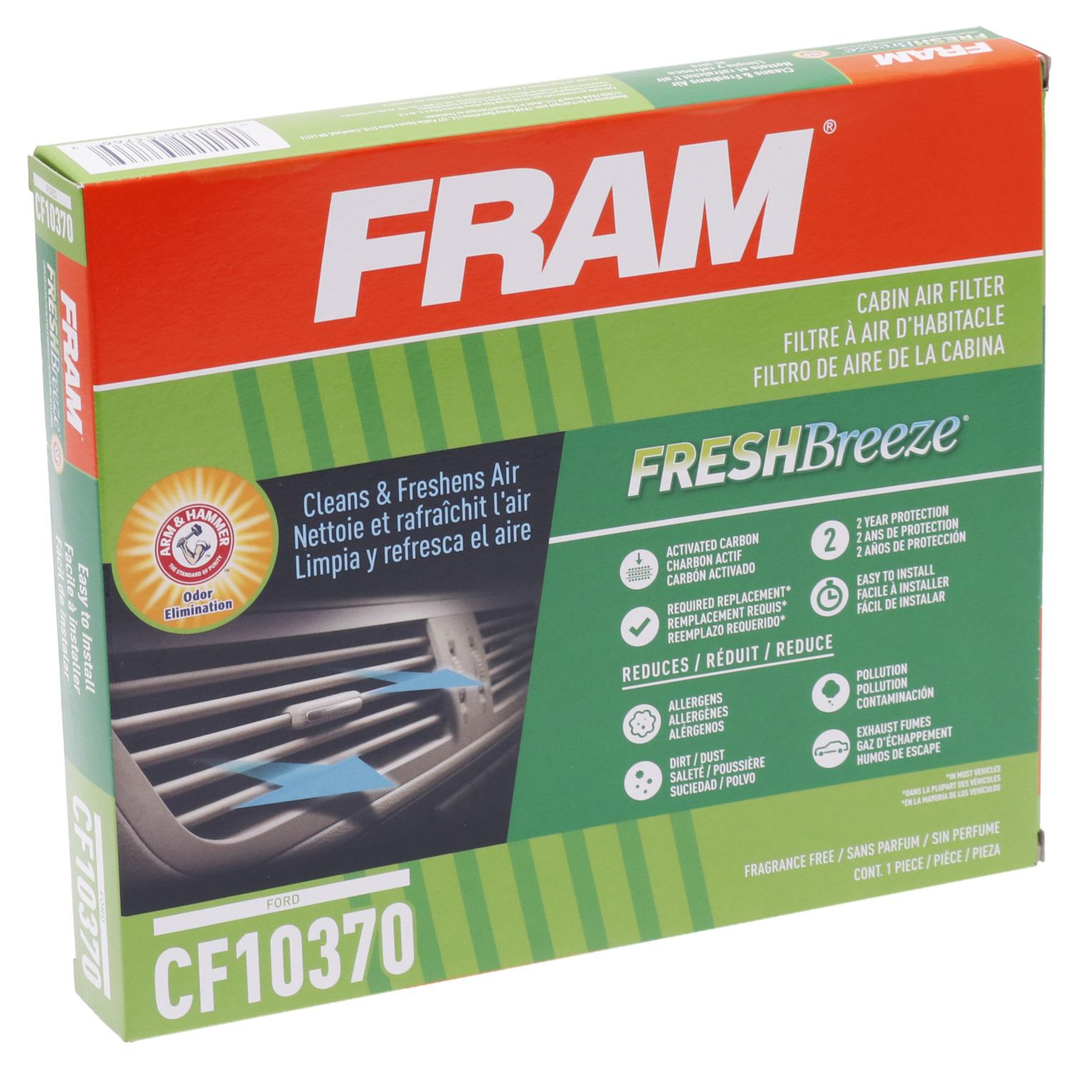 Fram CF10370 - Cabin Air Filter Fram CF10370 Cabin Air Filter product image 5 of 6
