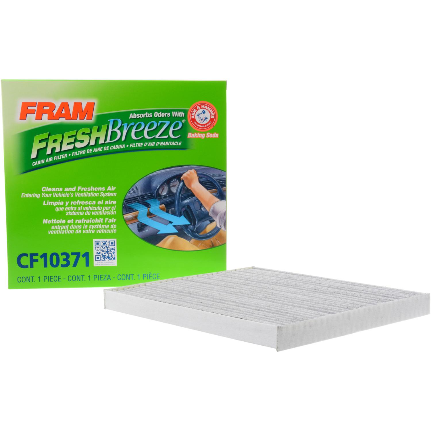 Fram CF10371 - Cabin Air Filter Fram CF10371 Cabin Air Filter product image 1 of 7