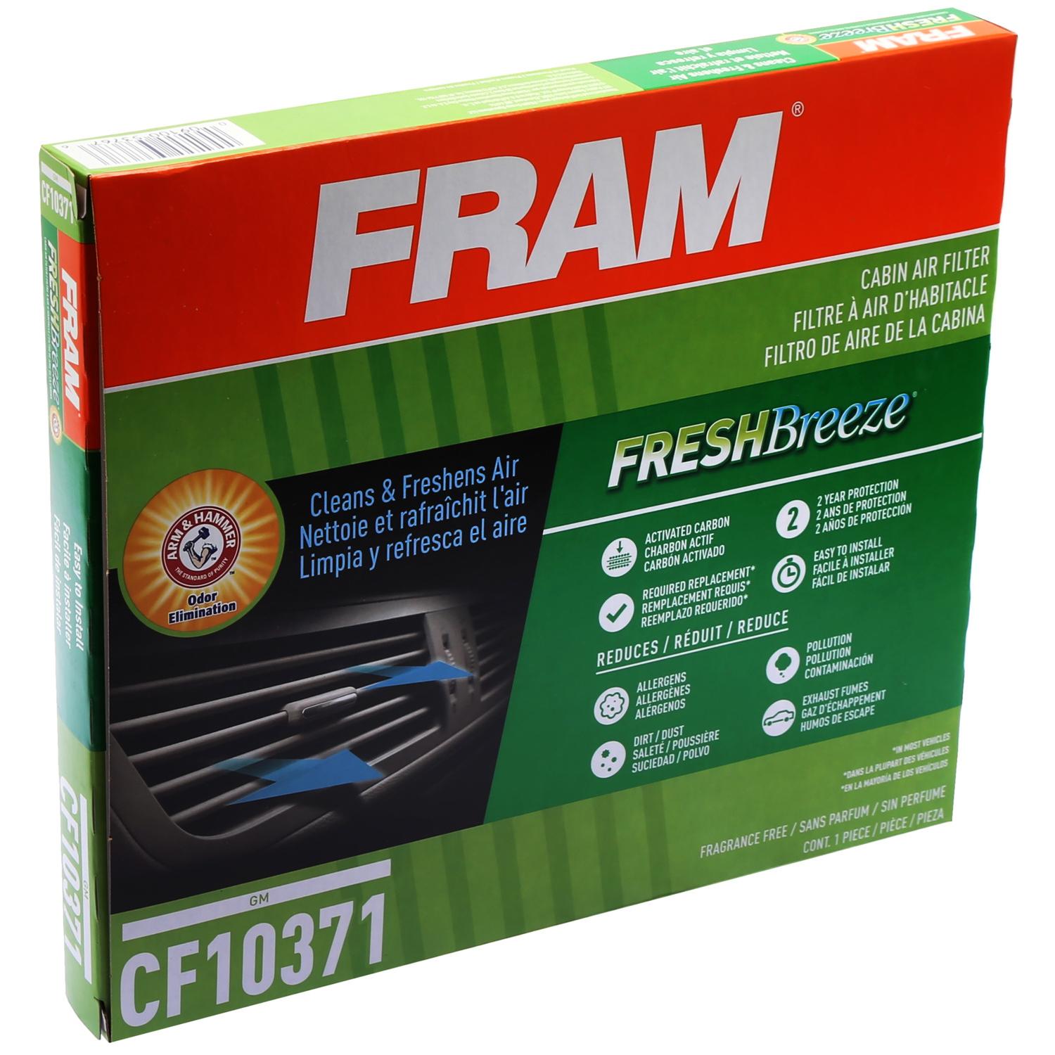 Fram CF10371 - Cabin Air Filter Fram CF10371 Cabin Air Filter product image 6 of 7
