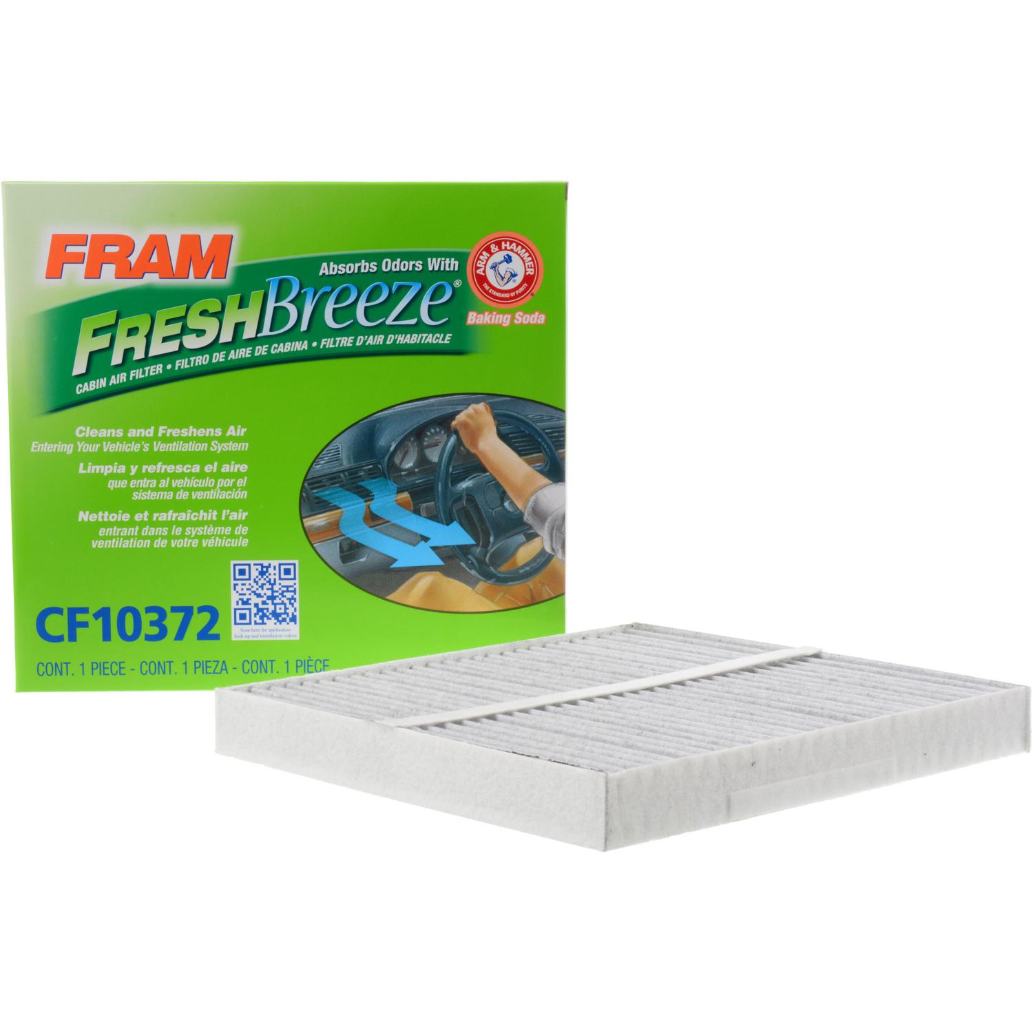Fram CF10372 - Cabin Air Filter Fram CF10372 Cabin Air Filter product image 1 of 6